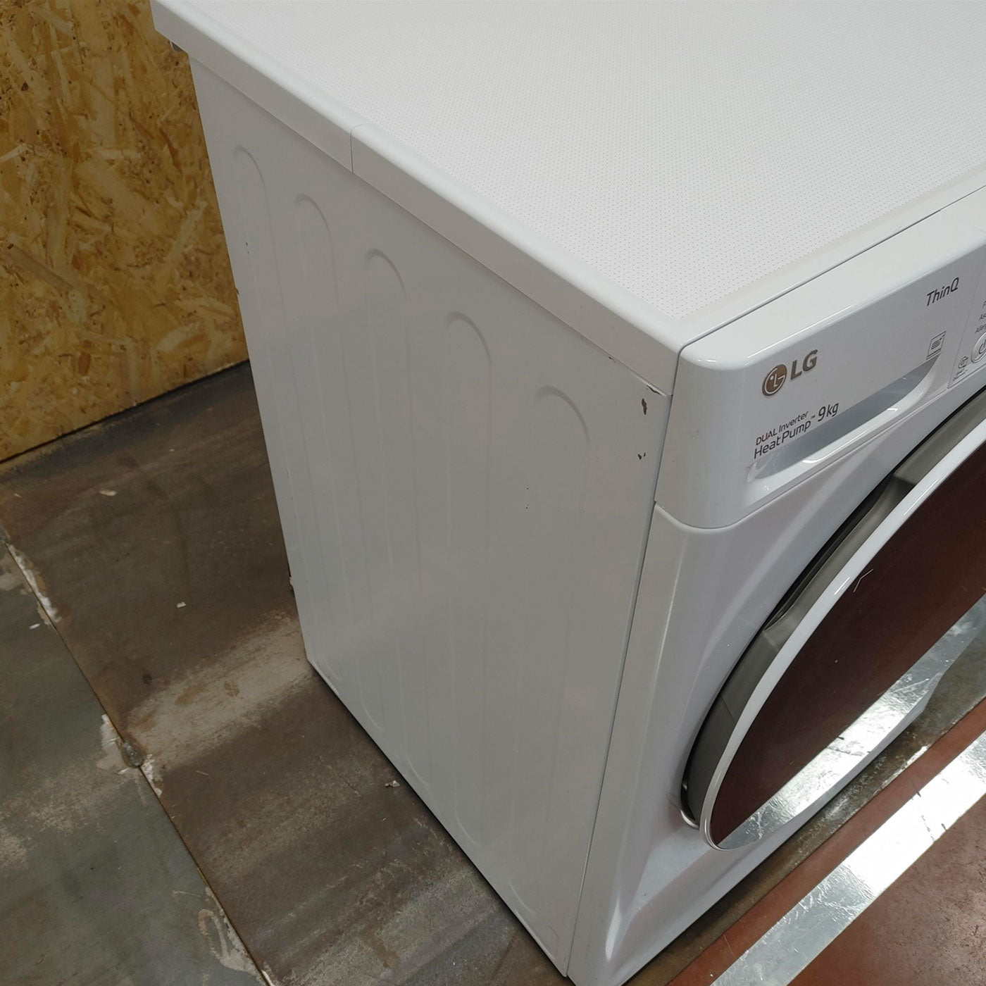 Asciugatrice LG RH90V5AV5N Libera installazione Caricamento frontale 9 kg A++ Bianco