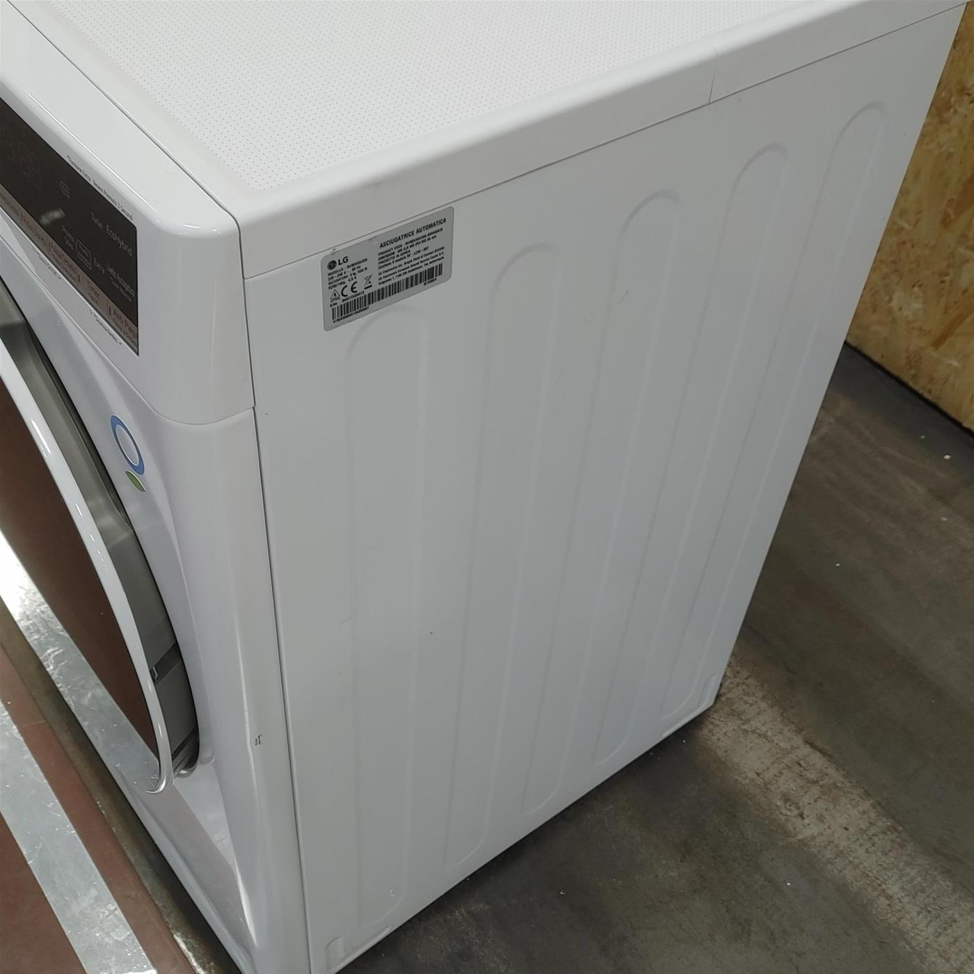 Asciugatrice LG RH90V5AV5N Libera installazione Caricamento frontale 9 kg A++ Bianco