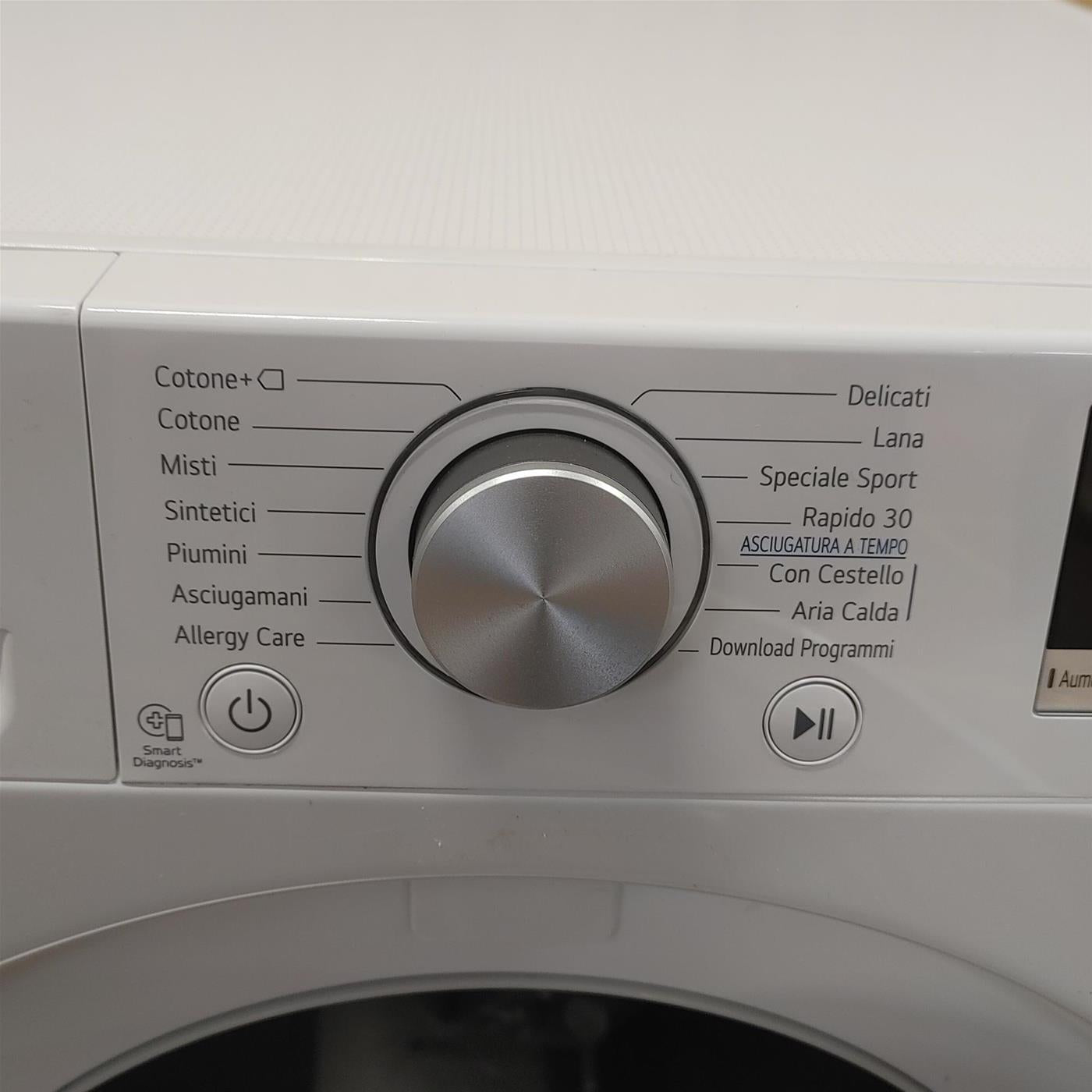 Asciugatrice LG RH90V5AV5N Libera installazione Caricamento frontale 9 kg A++ Bianco