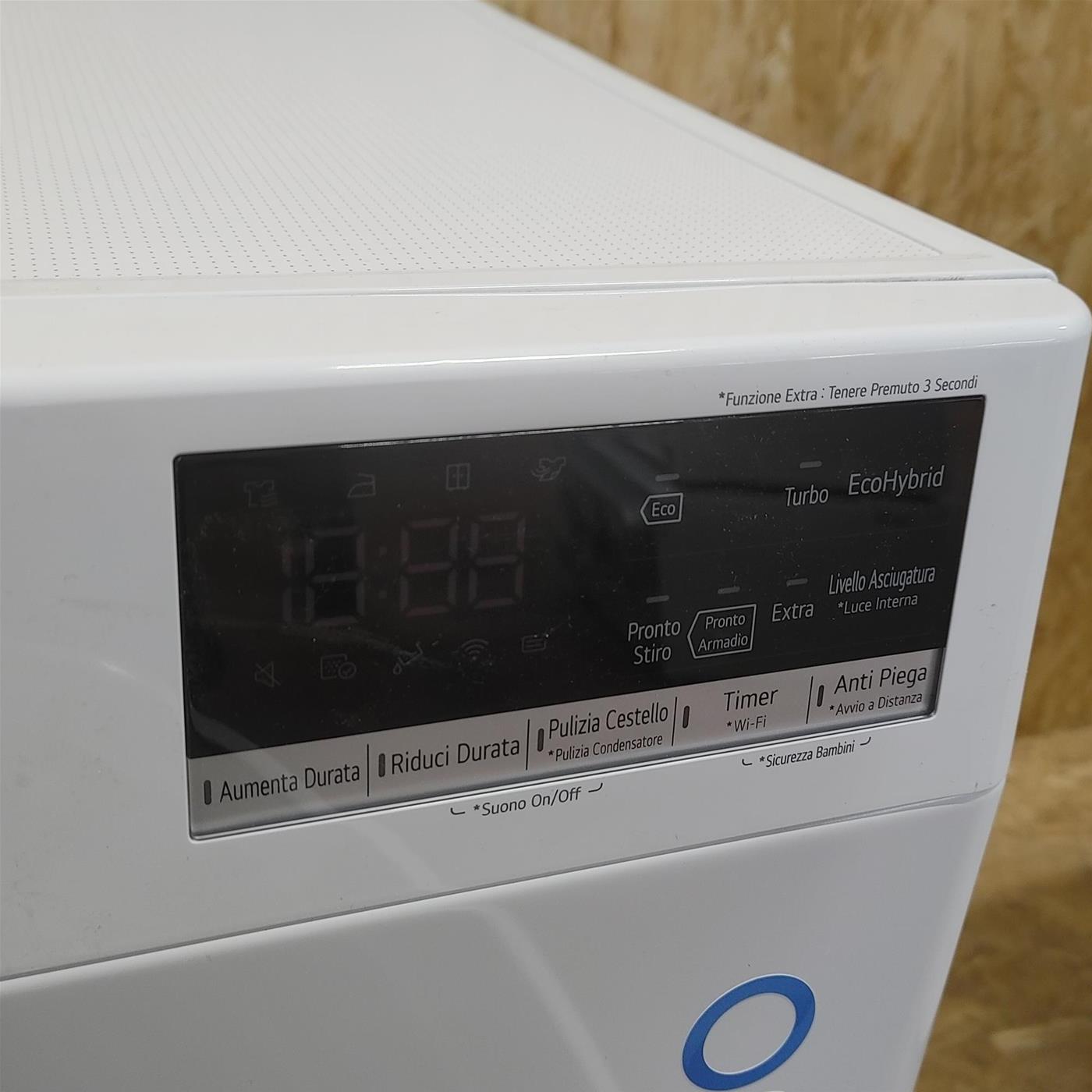 Asciugatrice LG RH90V5AV5N Libera installazione Caricamento frontale 9 kg A++ Bianco