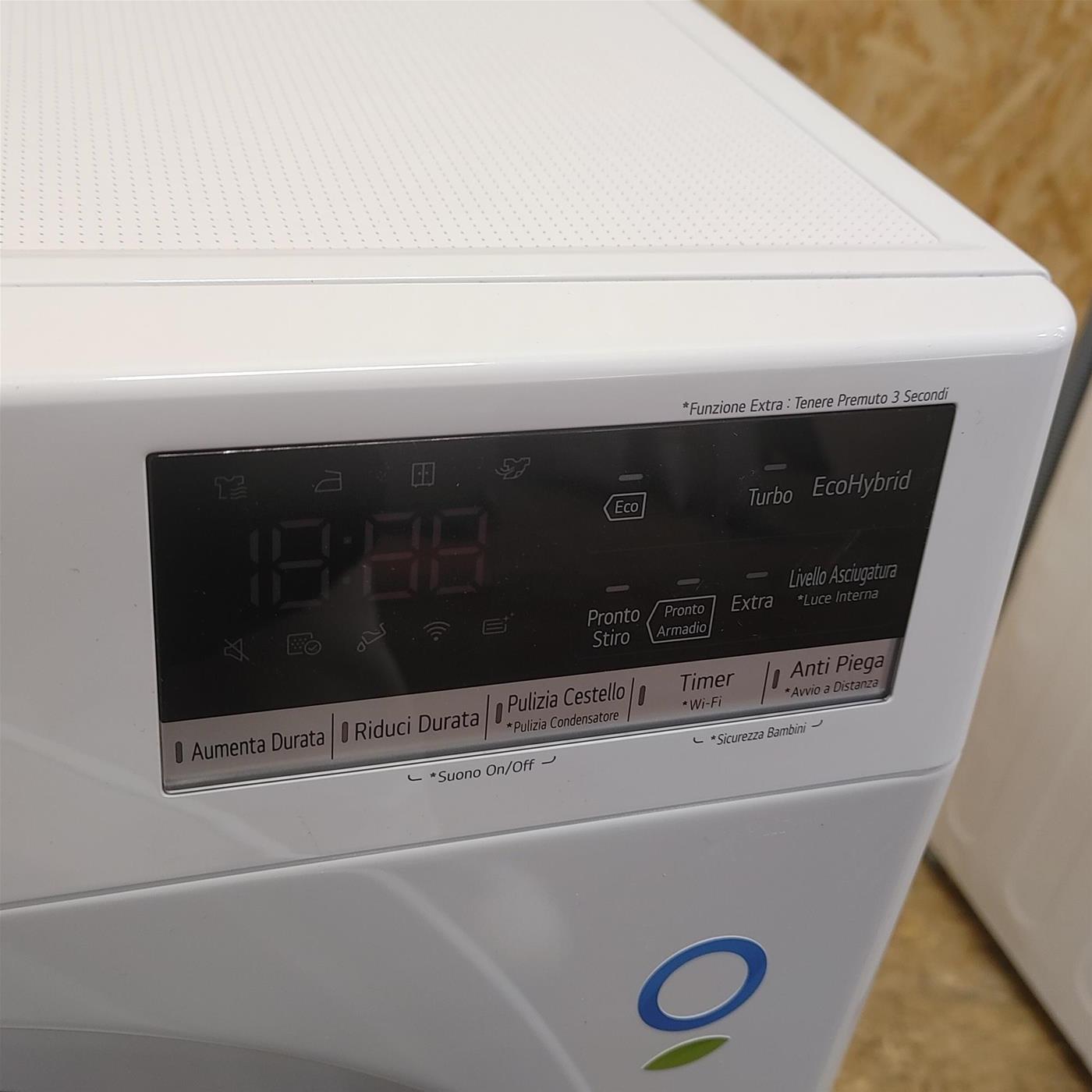 Asciugatrice LG RH90V9AVHN Libera installazione Caricamento frontale 9 kg A+++ Bianco