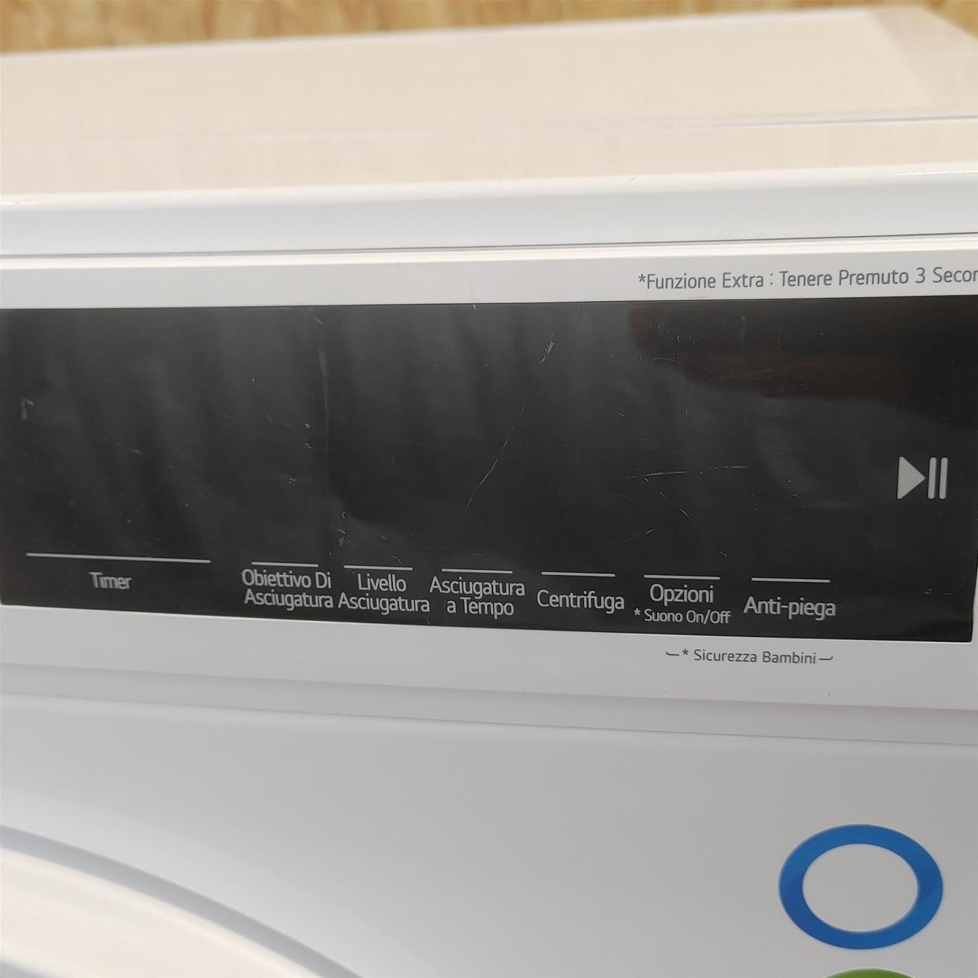 Asciugatrice LG RH80M3AV6R Libera installazione Caricamento frontale 8 kg A++ Bianco