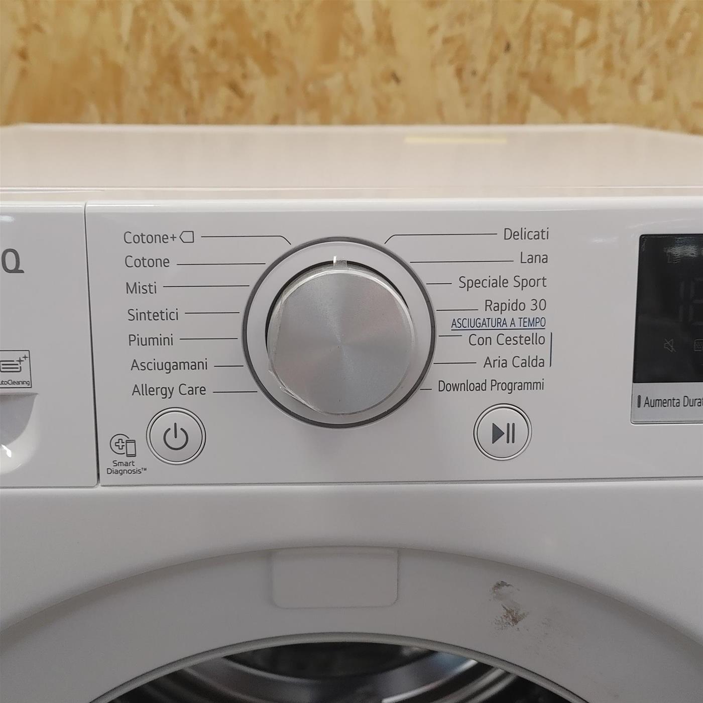 Asciugatrice LG RH80V9AVHN Libera installazione Carica frontale 8 kg A+++ Bianco