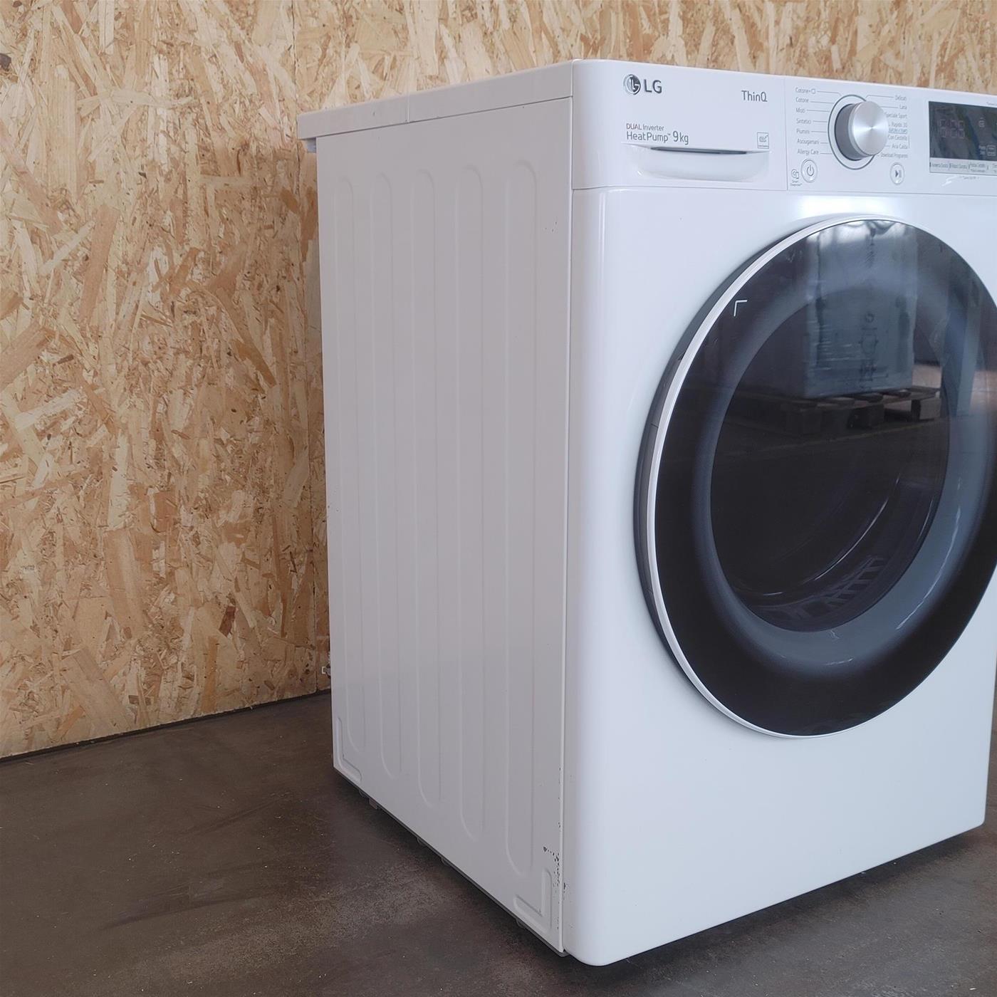 Asciugatrice LG RH90V5AV5N Libera installazione Caricamento frontale 9 kg A++ Bianco