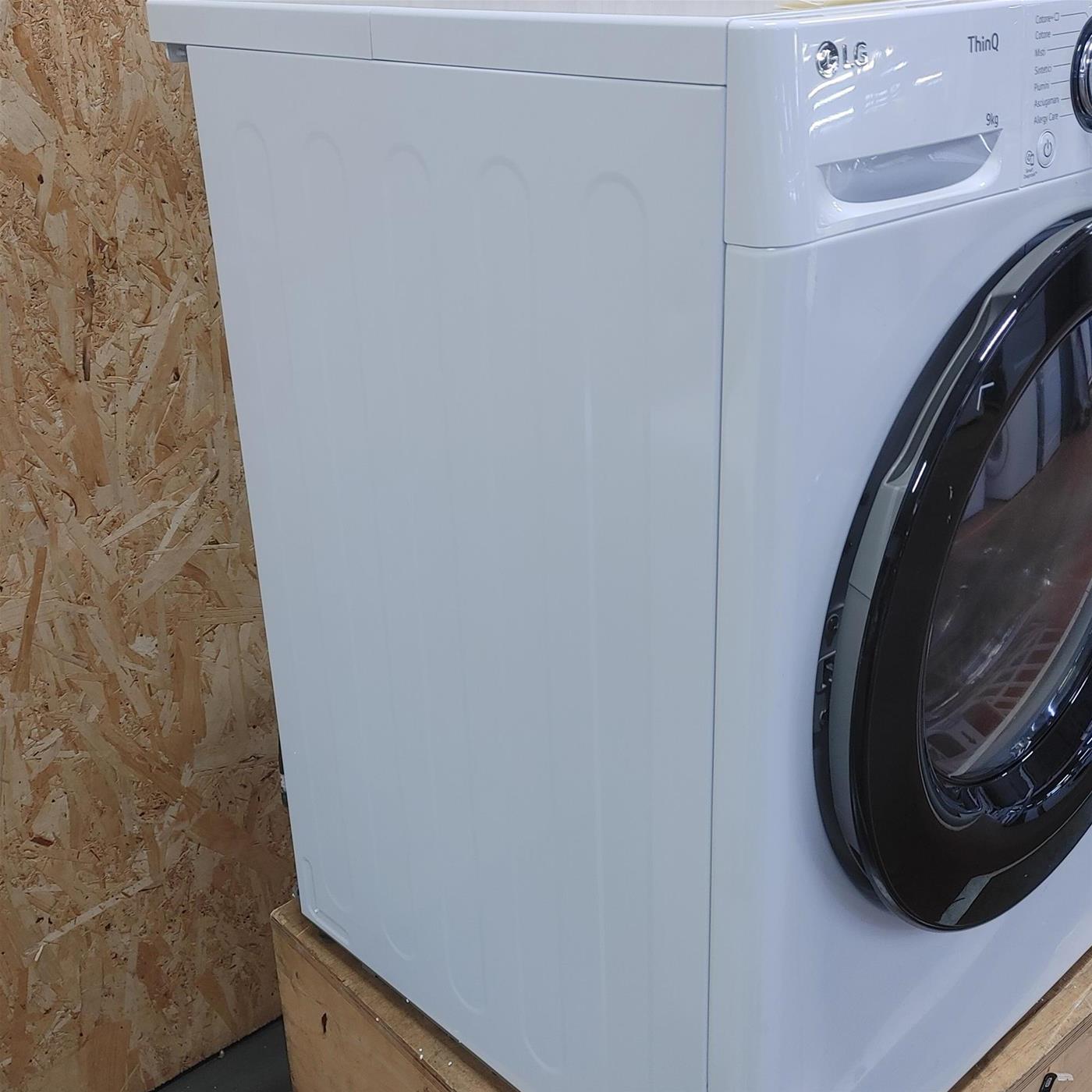 Asciugatrice LG RH90V9AVBN Libera installazione Caricamento frontale 9 kg A+++ Bianco