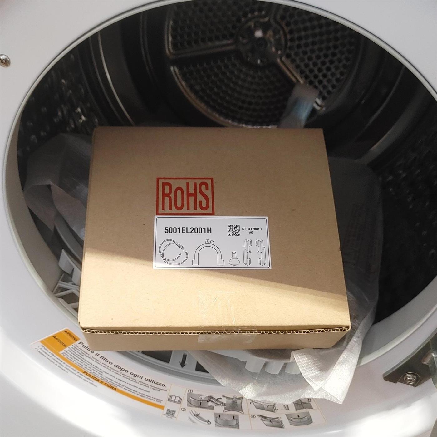 Asciugatrice LG RH90V9AVHN Libera installazione Carica frontale 9 kg A+++ Bianco