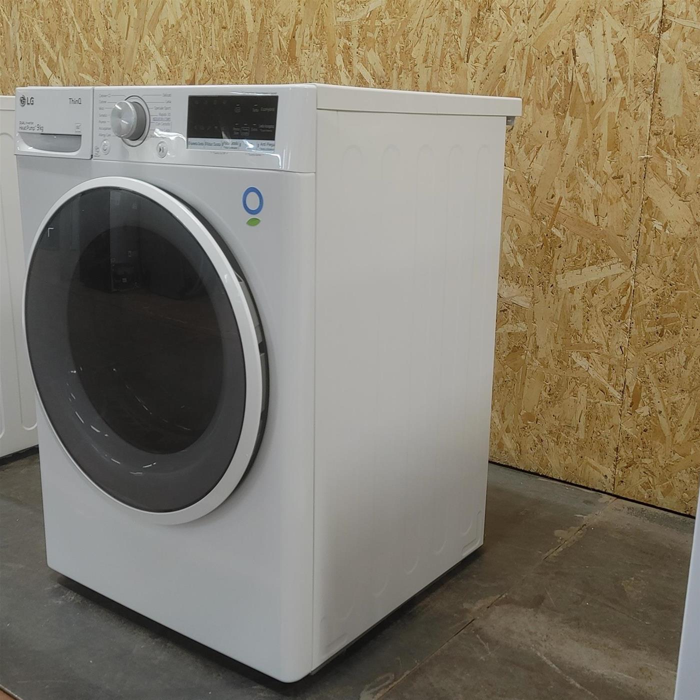 Asciugatrice LG RH90V5AV5N Libera installazione Caricamento frontale 9 kg A++ Bianco