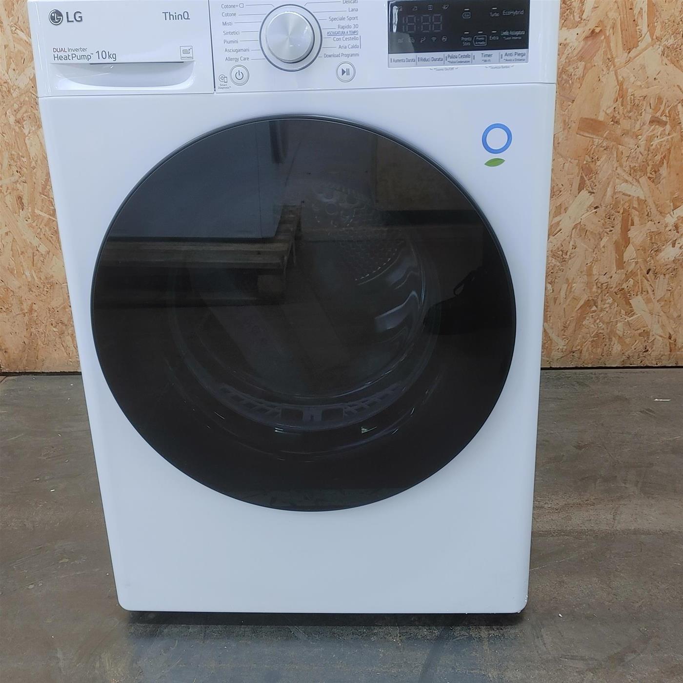 LG RH10V9AV4W asciugatrice Libera installazione Caricamento frontale 10 kg A+++ Bianco