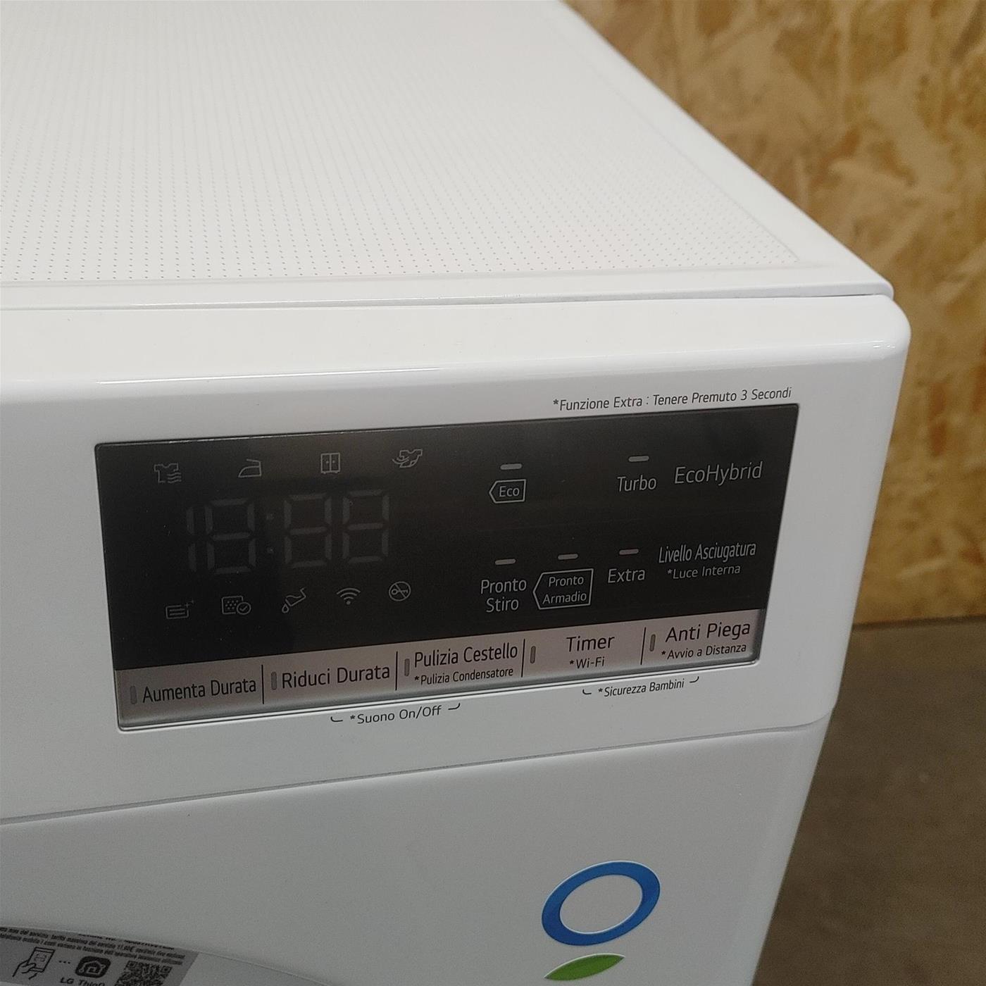 LG RH10V9AV4W asciugatrice Libera installazione Caricamento frontale 10 kg A+++ Bianco