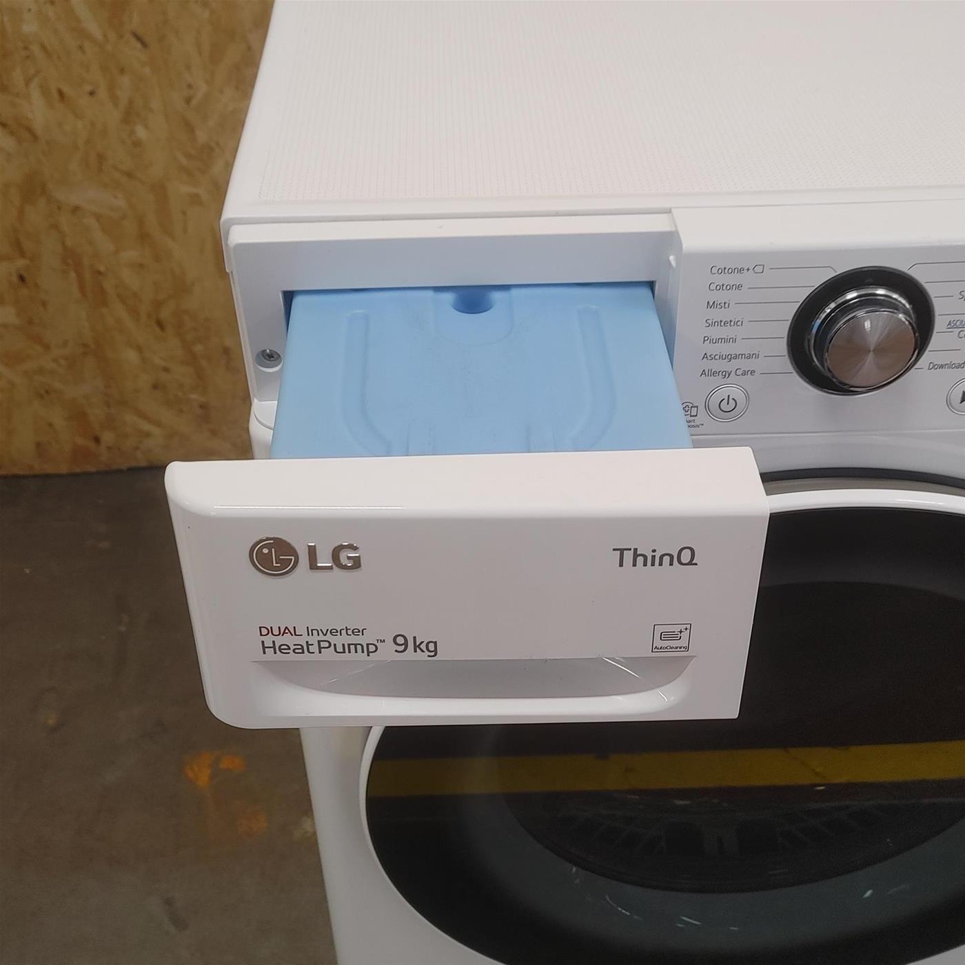 Asciugatrice intelligente LG RH90V5AV5N Libera installazione 9 kg