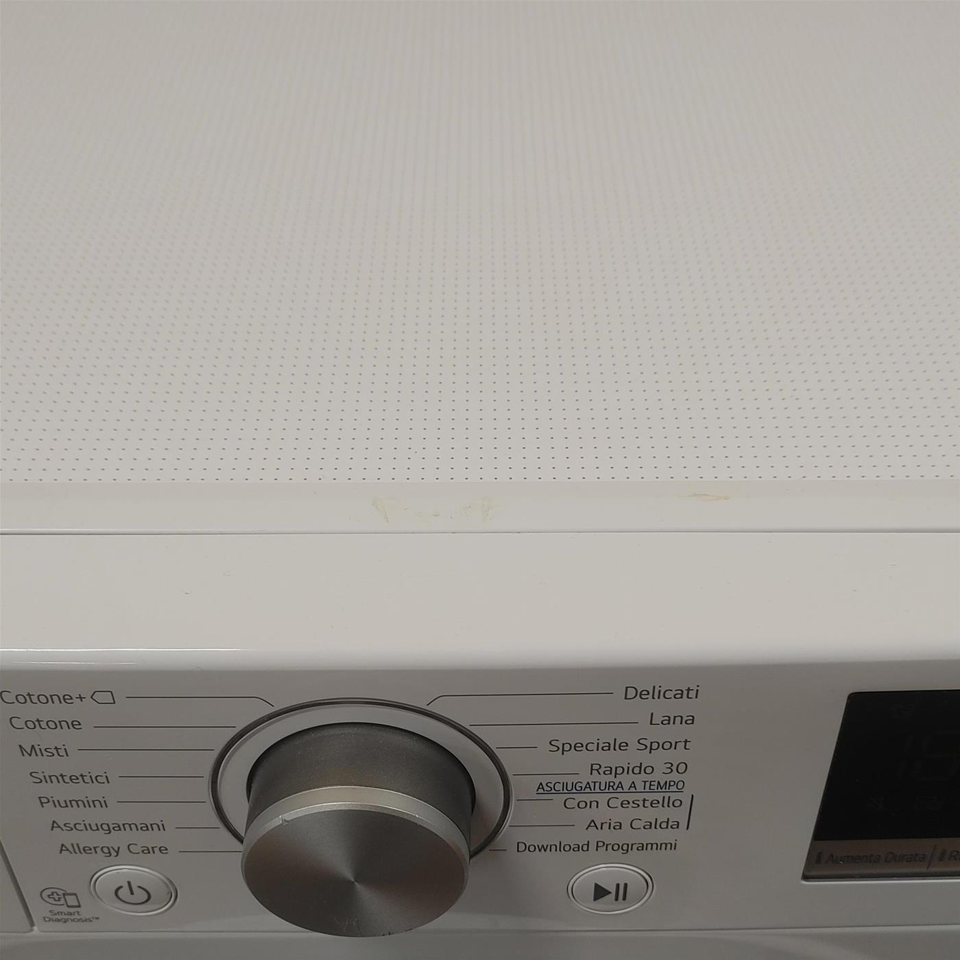 Asciugatrice LG RH90V5AV5N Libera installazione Caricamento frontale 9 kg A++ Bianco