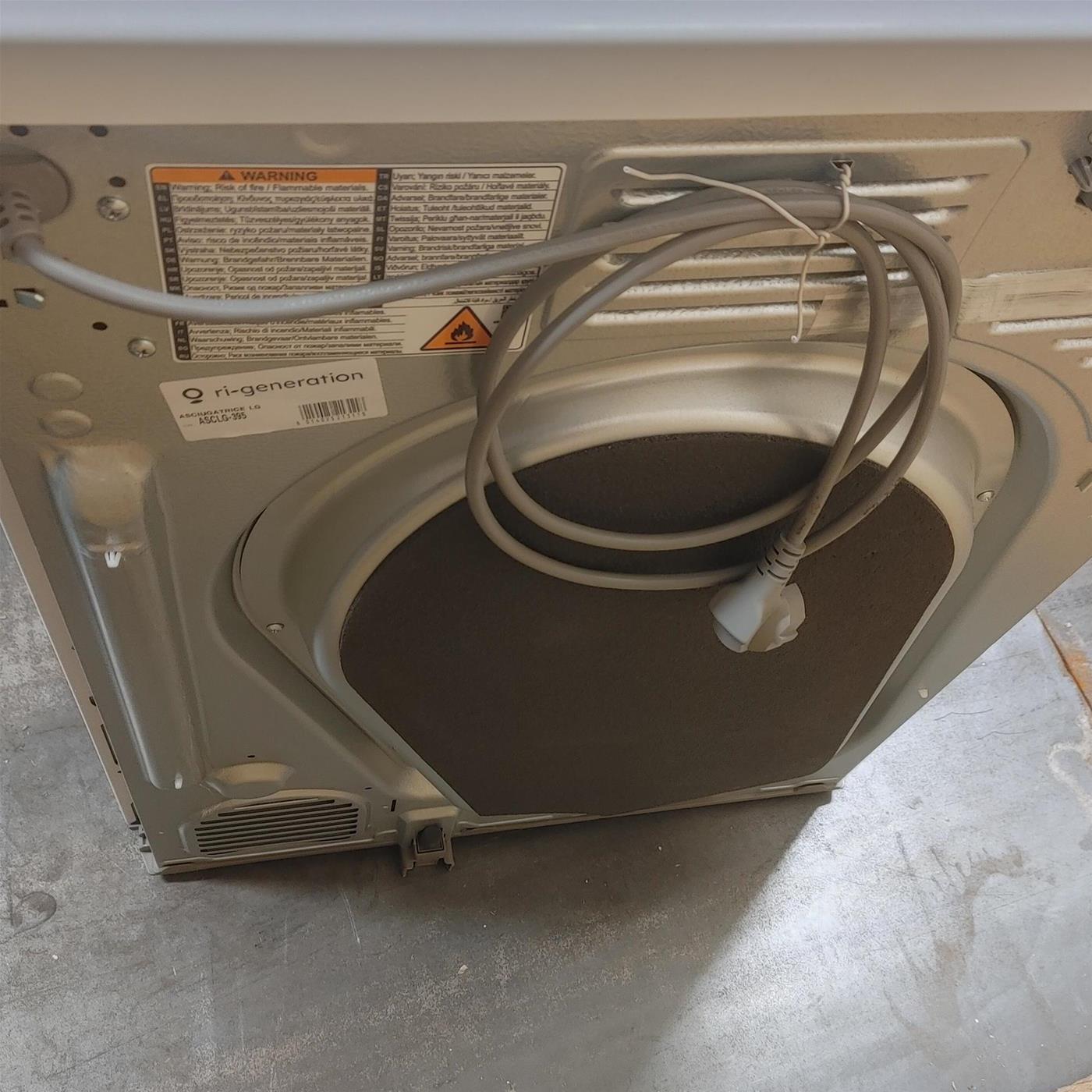 Asciugatrice LG RH90V5AV5N Libera installazione Caricamento frontale 9 kg A++ Bianco