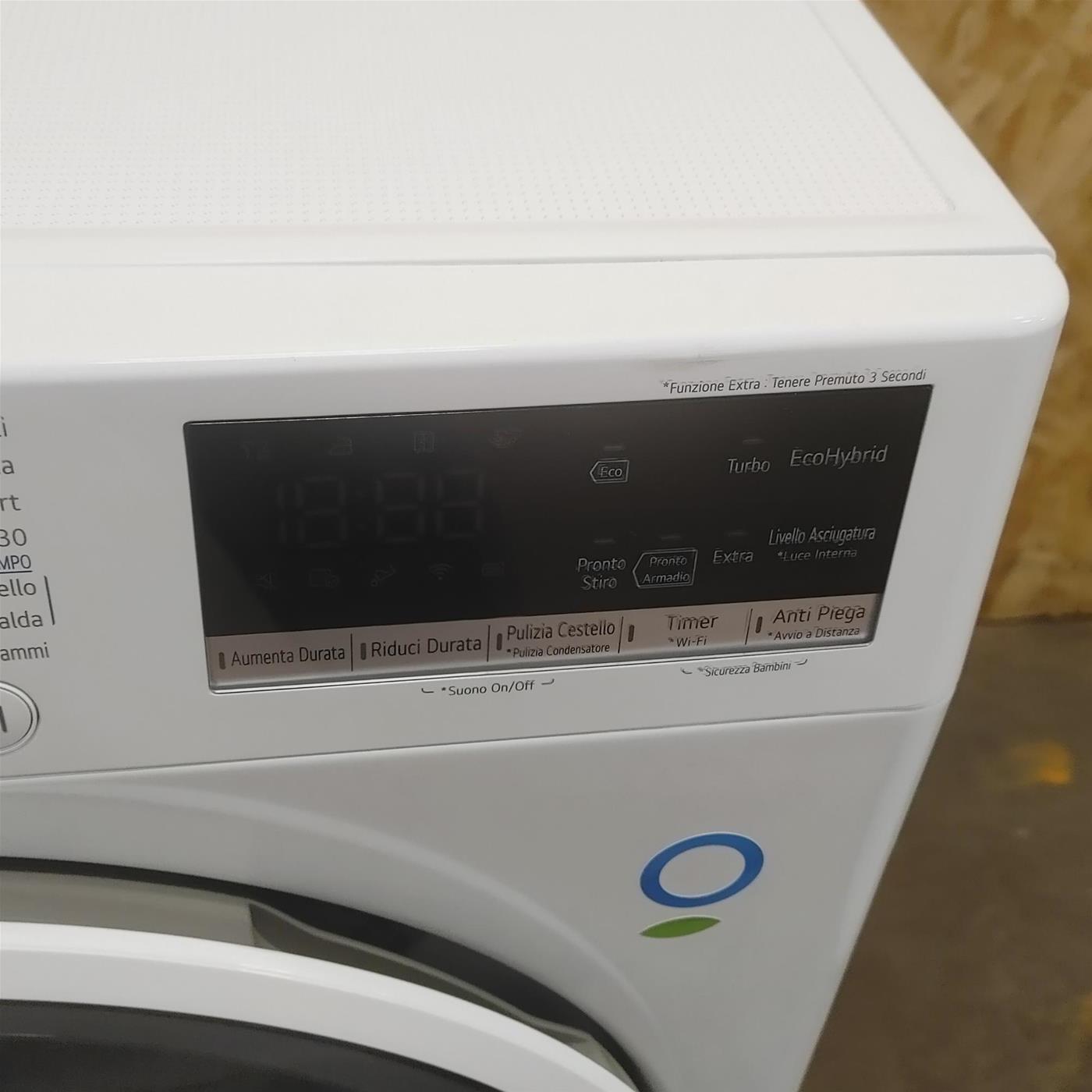 LG RH90V9AVHN asciugatrice Libera installazione Caricamento frontale 9 kg A+++ Bianco