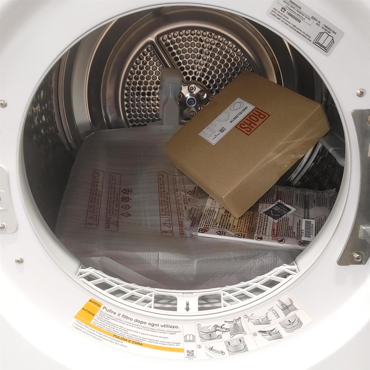 LG RH90V9AVHN asciugatrice Libera installazione Caricamento frontale 9 kg A+++ Bianco