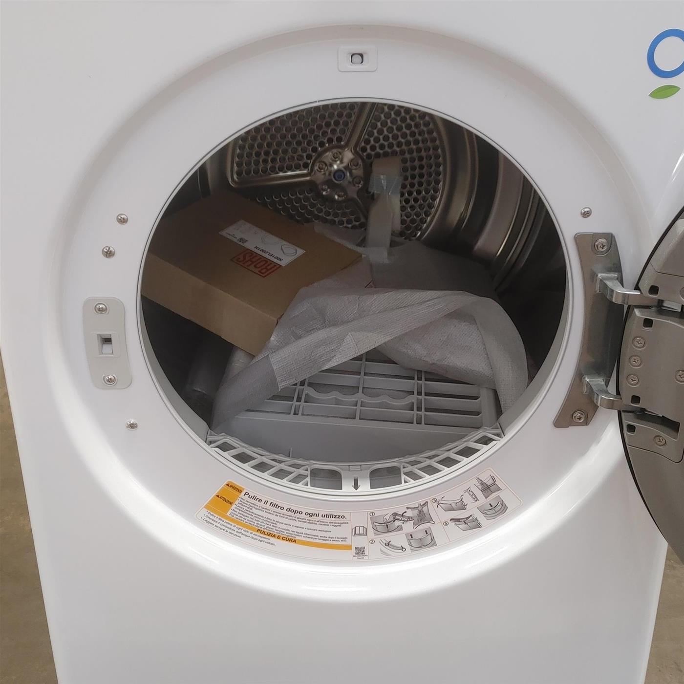 LG RC90V9AV2W Asciugatrice 9 kg Pompa di Calore Libera installazione Carica frontale A+++