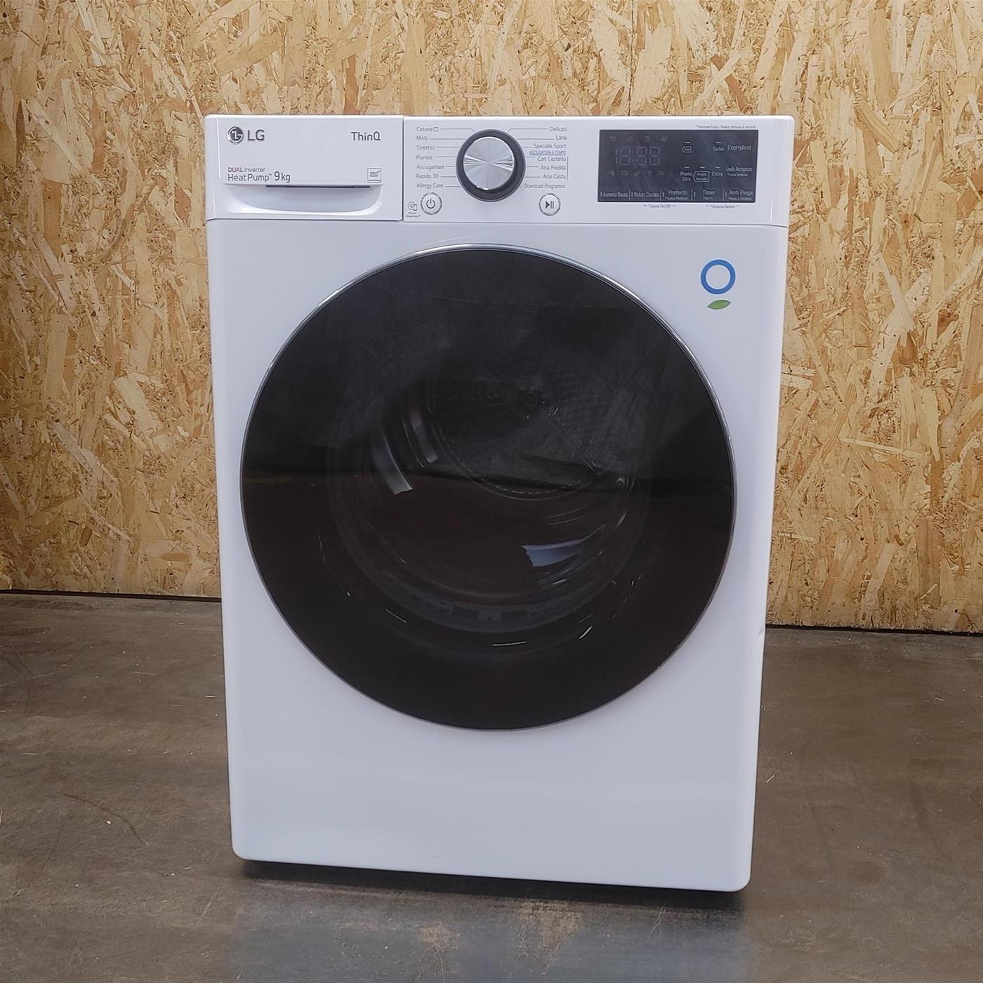 Asciugatrice intelligente LG RC90V9AV2W 9 Kg