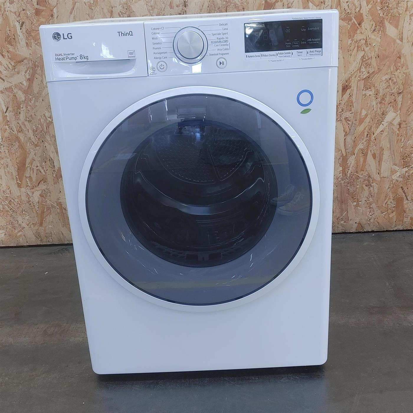 Asciugatrice LG RH80V9AVHN 8 Kg