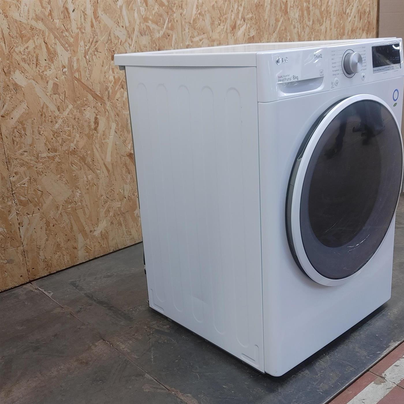 Asciugatrice LG RH80V9AVHN Libera installazione Carica frontale 8 kg A+++ Bianco