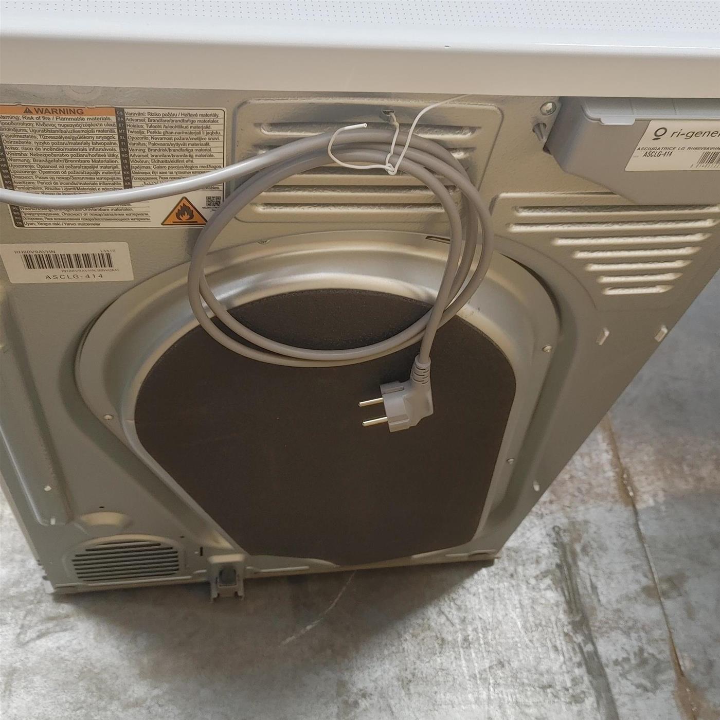 Asciugatrice LG RH80V9AVHN Libera installazione Carica frontale 8 kg A+++ Bianco