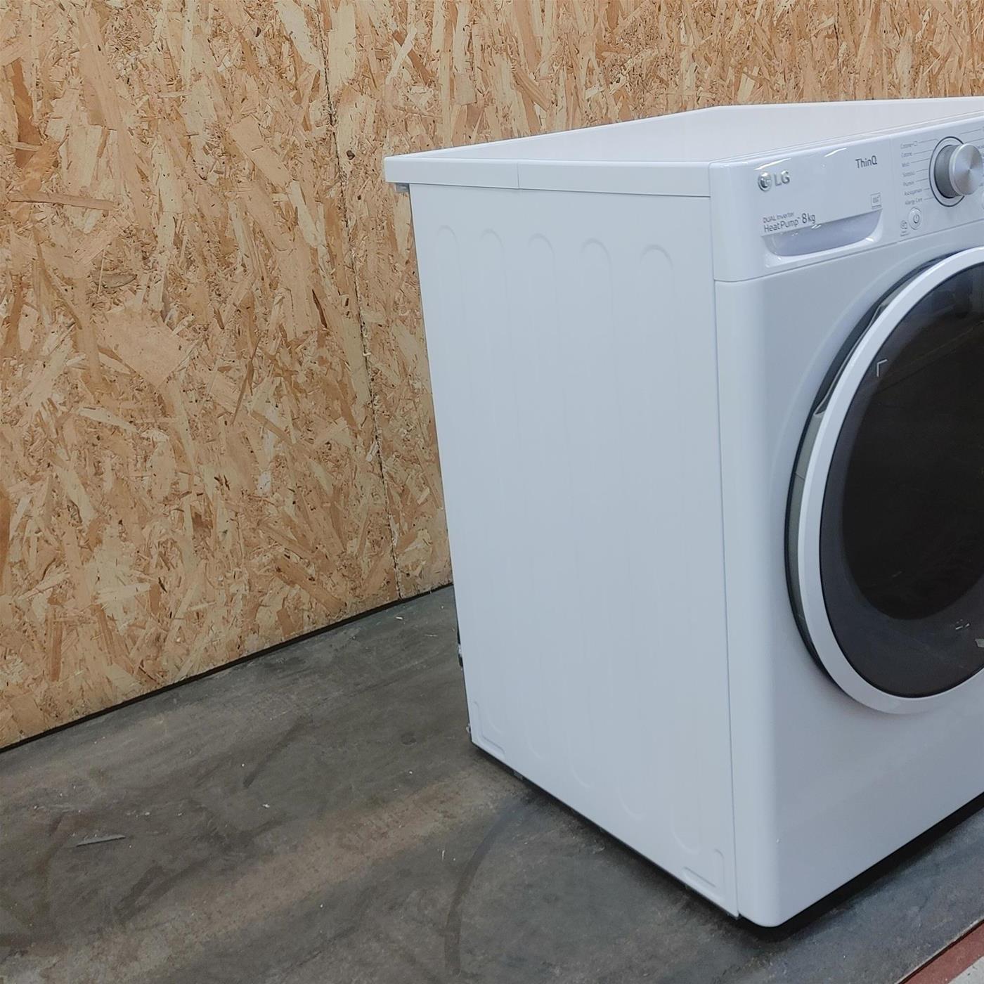 Asciugatrice LG RH80V9AVHN Libera installazione Carica frontale 8 kg A+++ Bianco