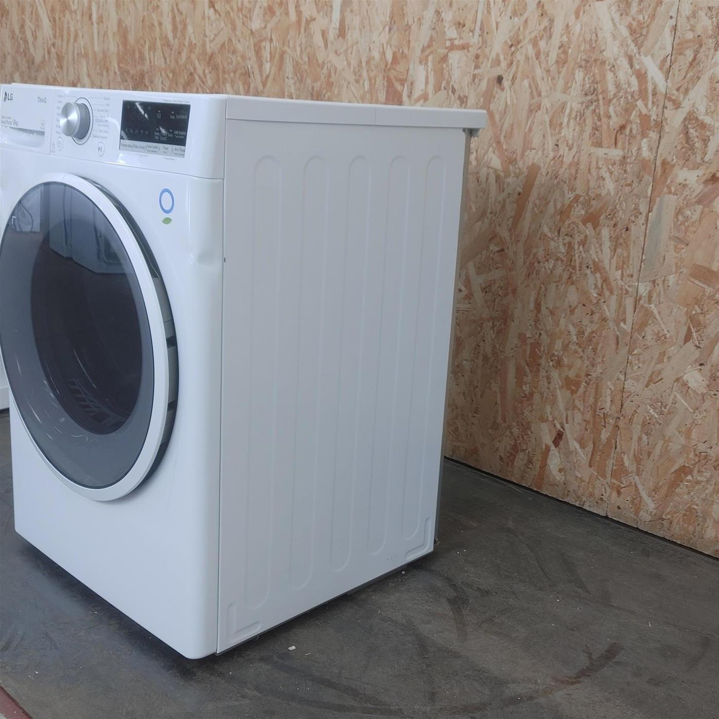 Asciugatrice LG RH80V9AVHN Libera installazione Carica frontale 8 kg A+++ Bianco