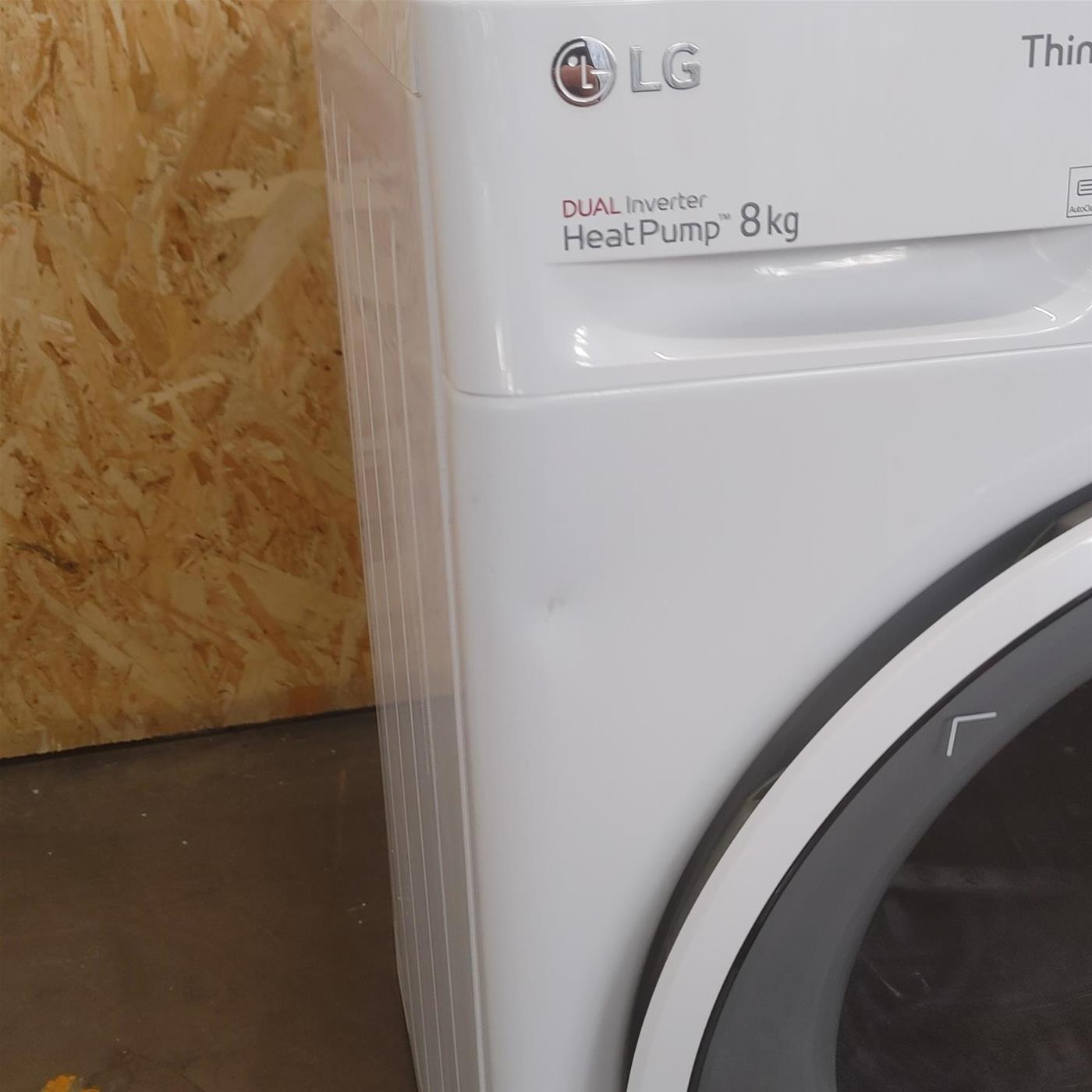 Asciugatrice LG RH80V9AVHN Libera installazione Carica frontale 8 kg A+++ Bianco