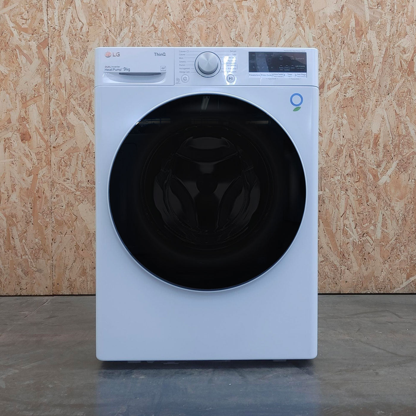 Asciugatrice LG RH90V5AV5N Libera installazione Caricamento frontale 9 kg A++ Bianco