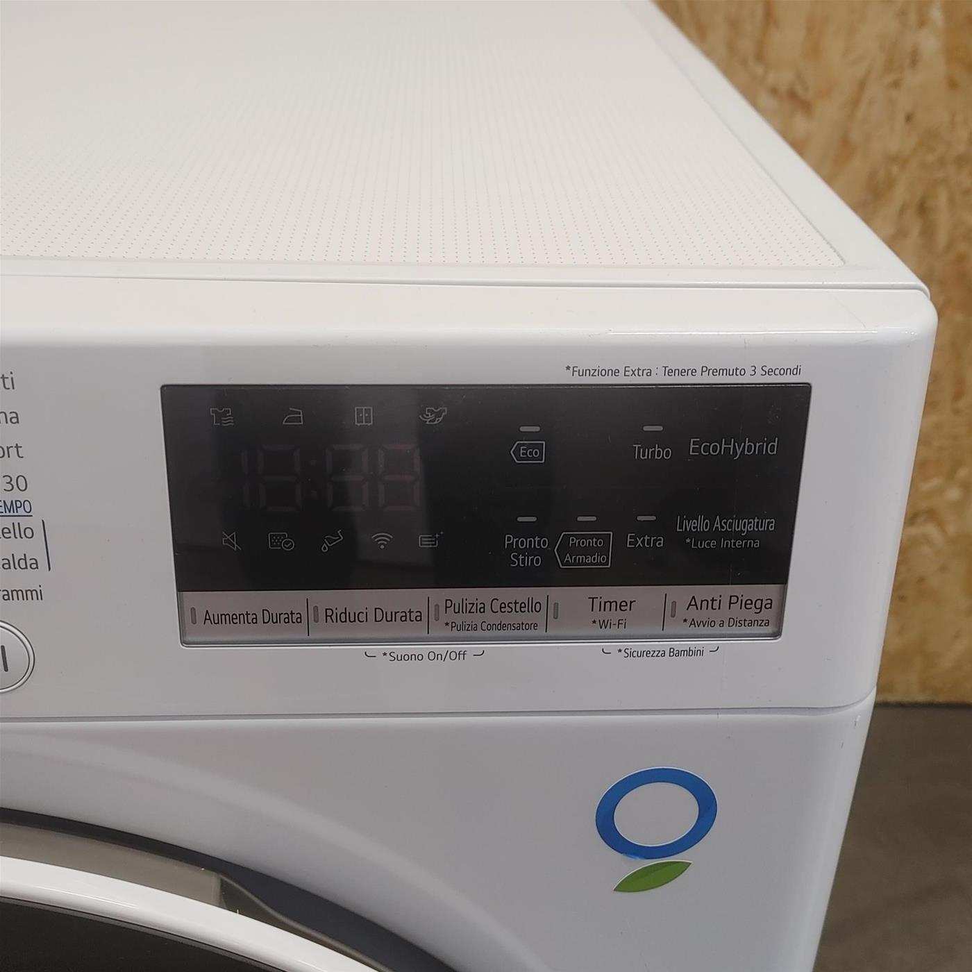 Asciugatrice LG RH90V5AV5N Libera installazione Caricamento frontale 9 kg A++ Bianco