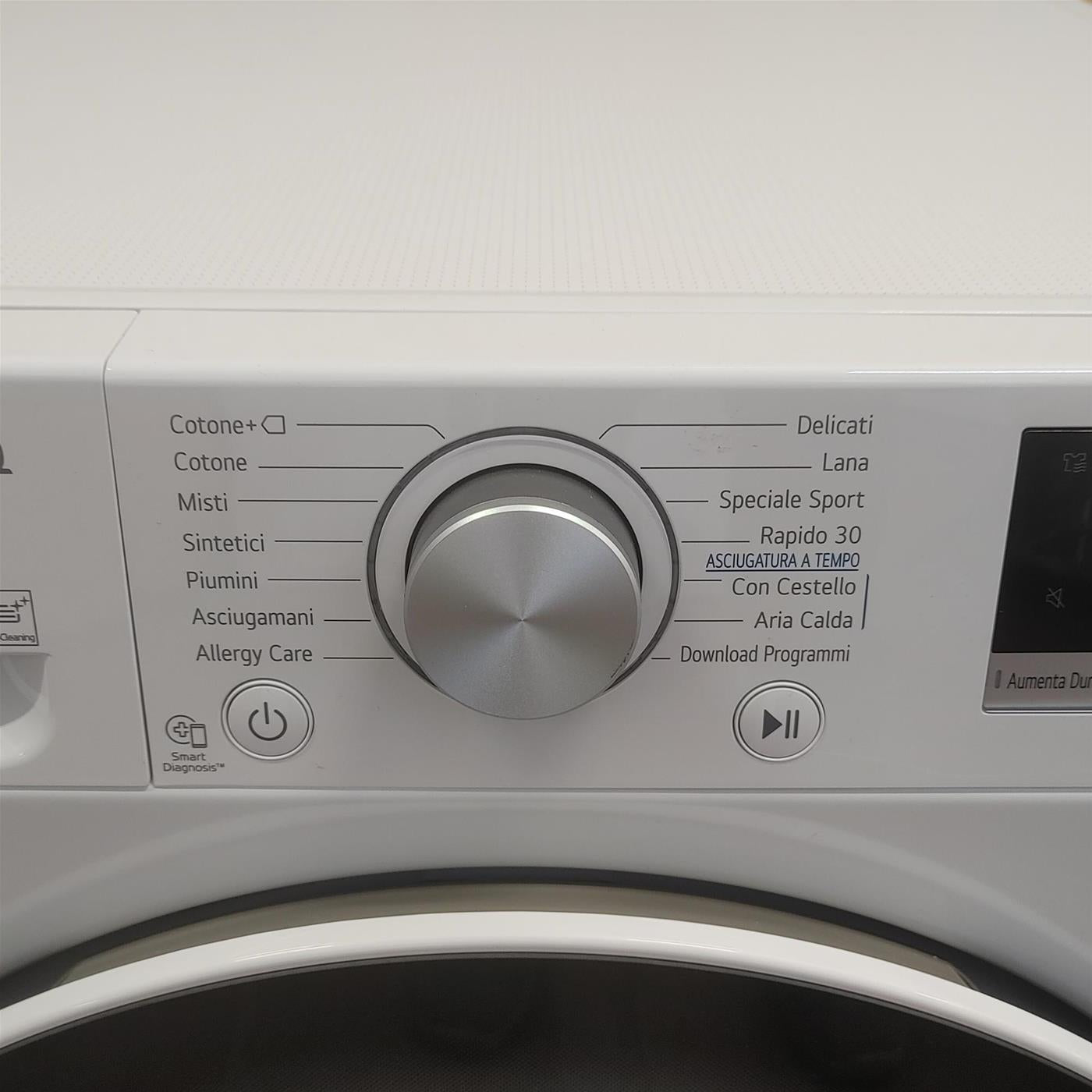 Asciugatrice LG RH90V5AV5N Libera installazione Caricamento frontale 9 kg A++ Bianco