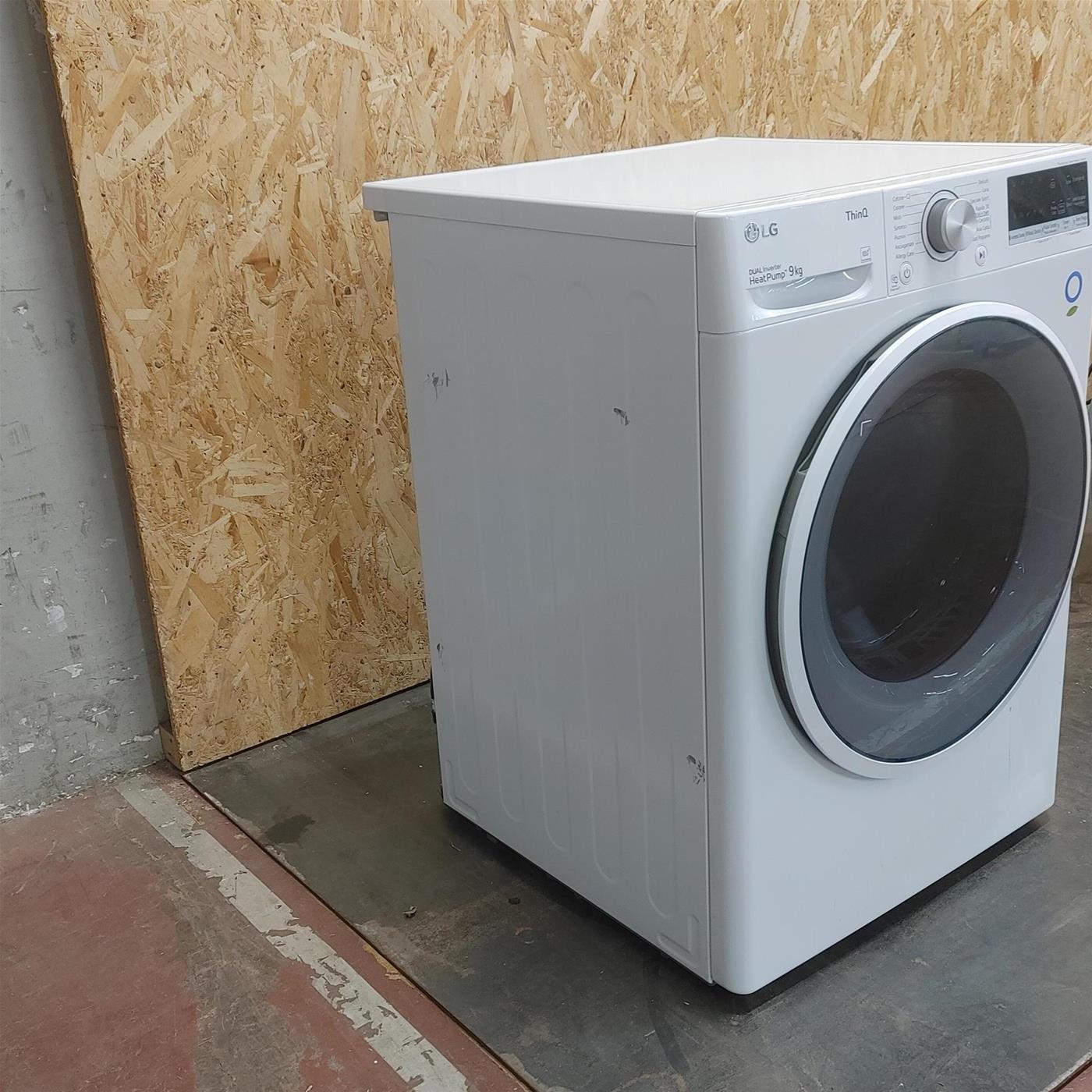 Asciugatrice LG RH90V9AVHN Libera installazione Carica frontale 9 kg A+++ Bianco