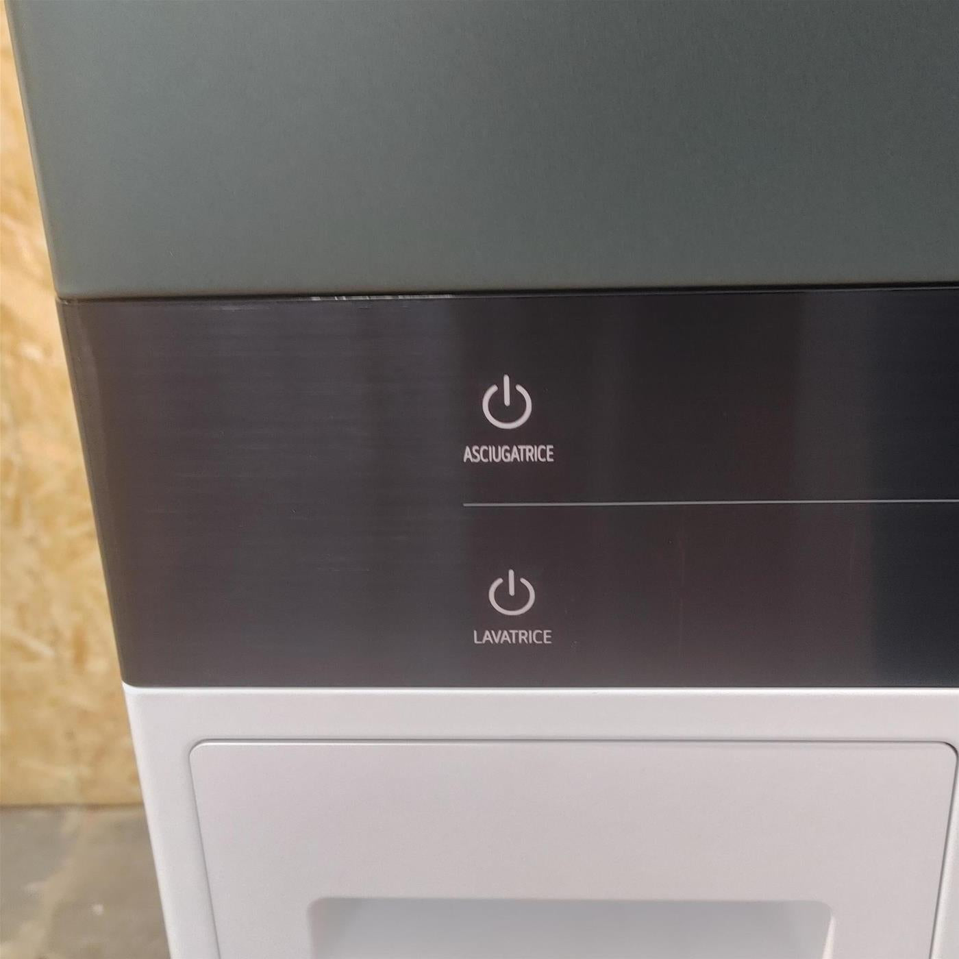 LG WT1210EGF lavatrice asciugatrice Libera installazione Carica frontale Verde, Bianco A