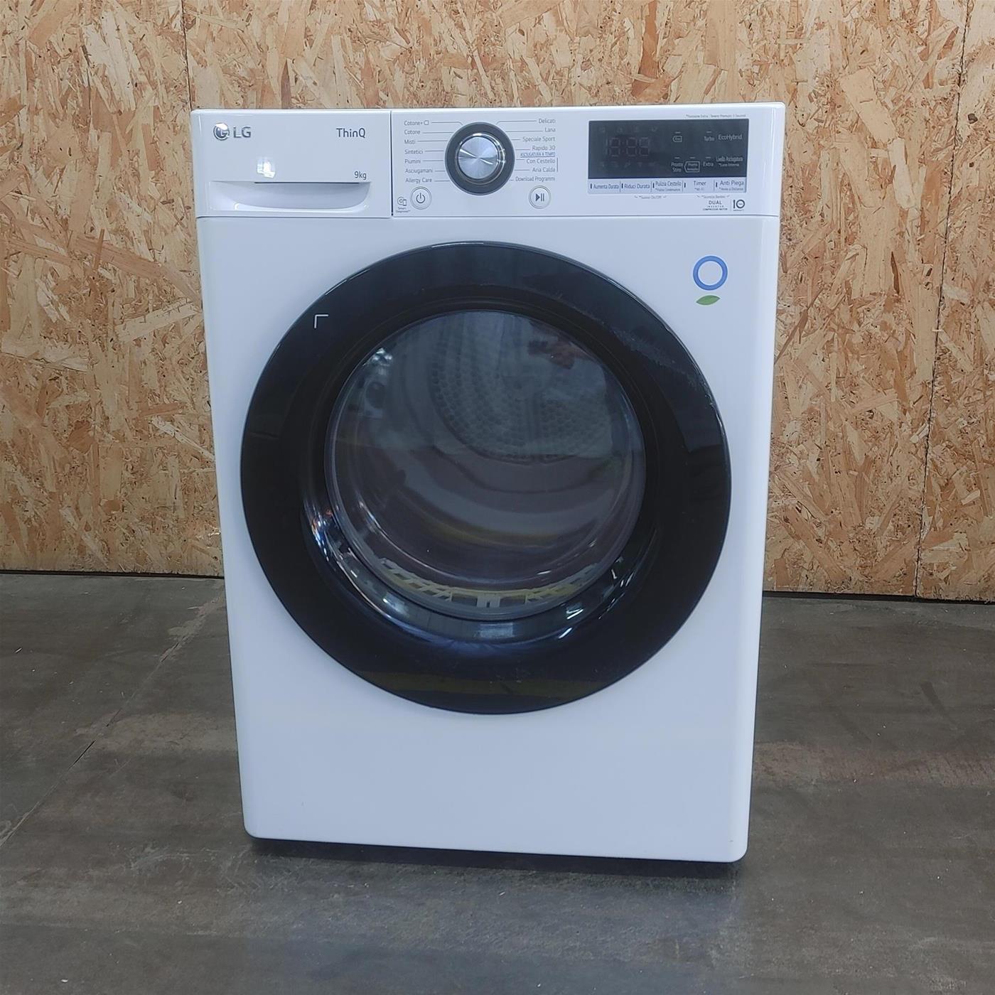 Asciugatrice LG RH90V9AVBN 9 Kg