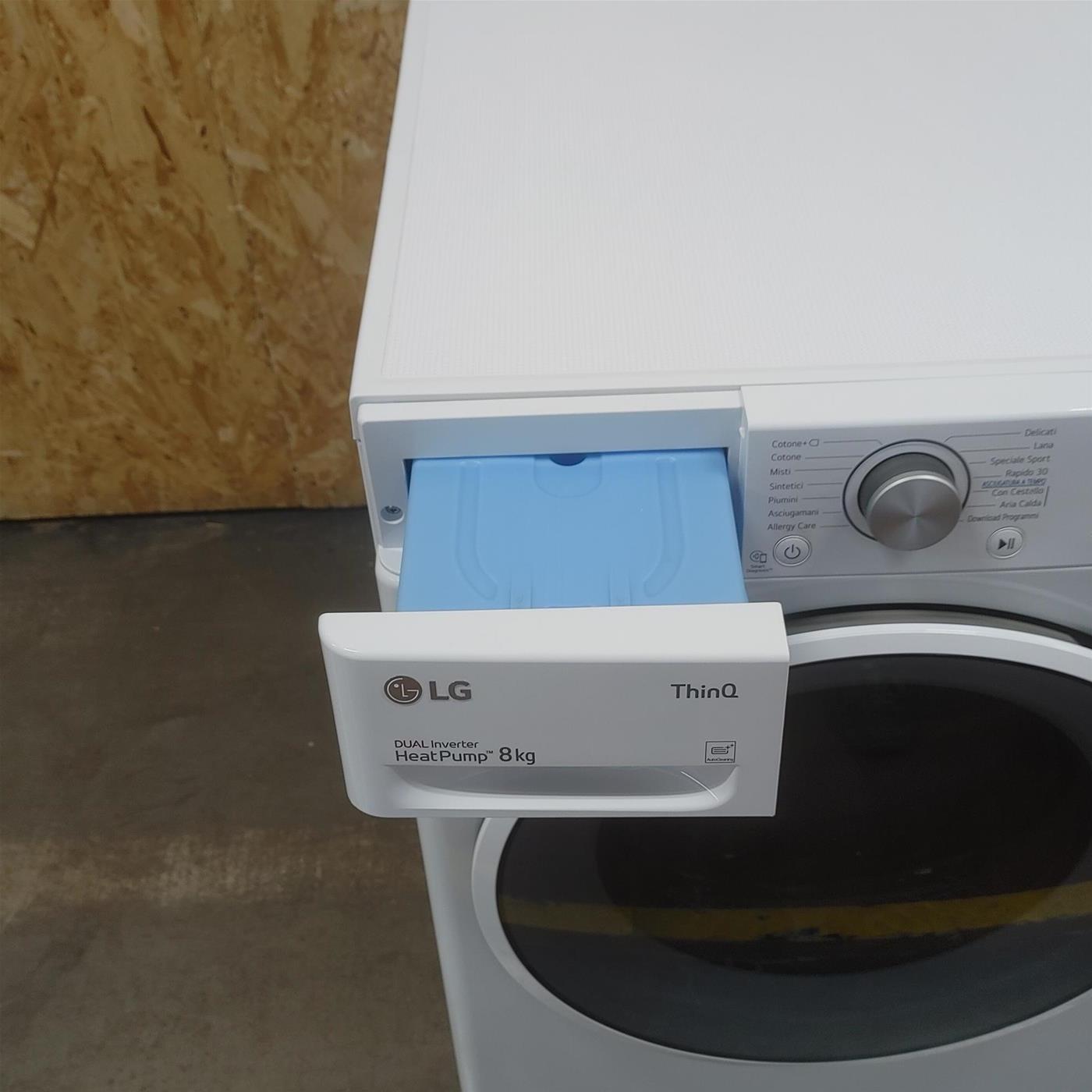 Asciugatrice LG RH80V9AVHN 8 Kg