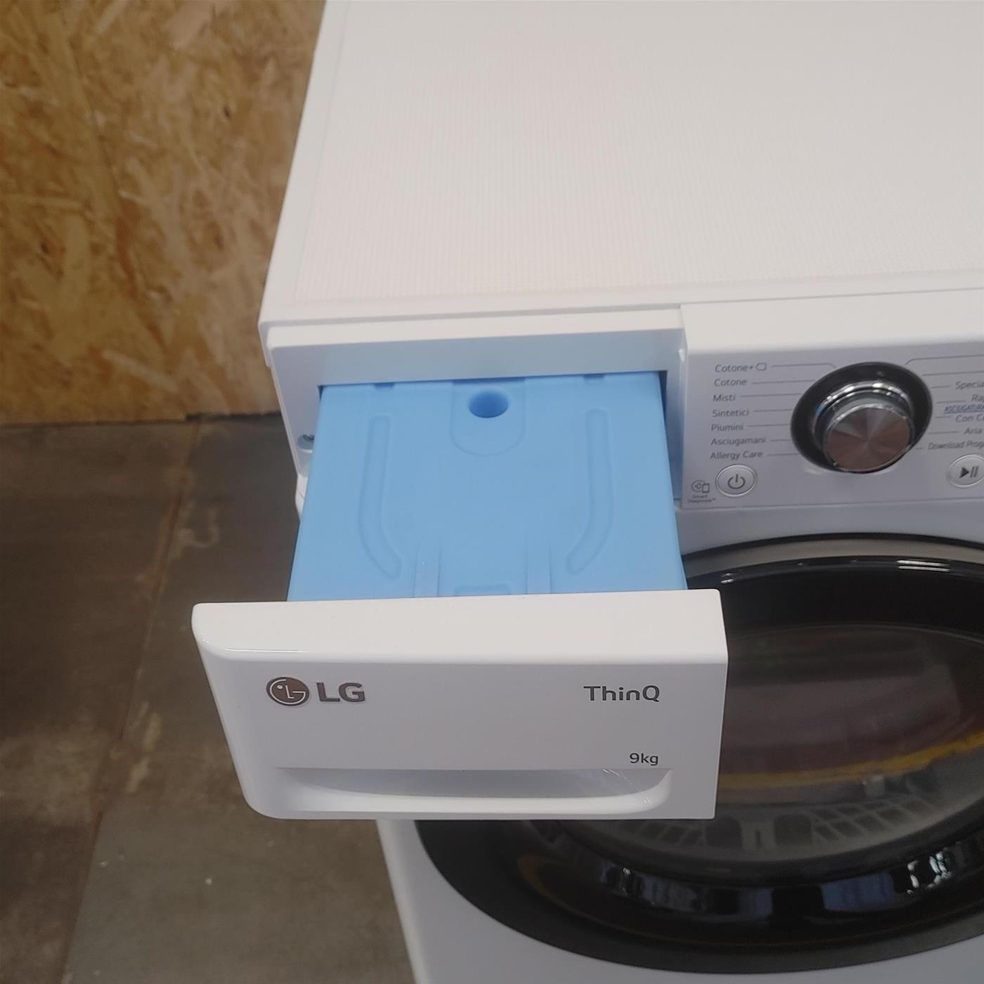 Asciugatrice LG RH90V9AVBN DUAL Inverter Condensatore autopulente 9 Kg