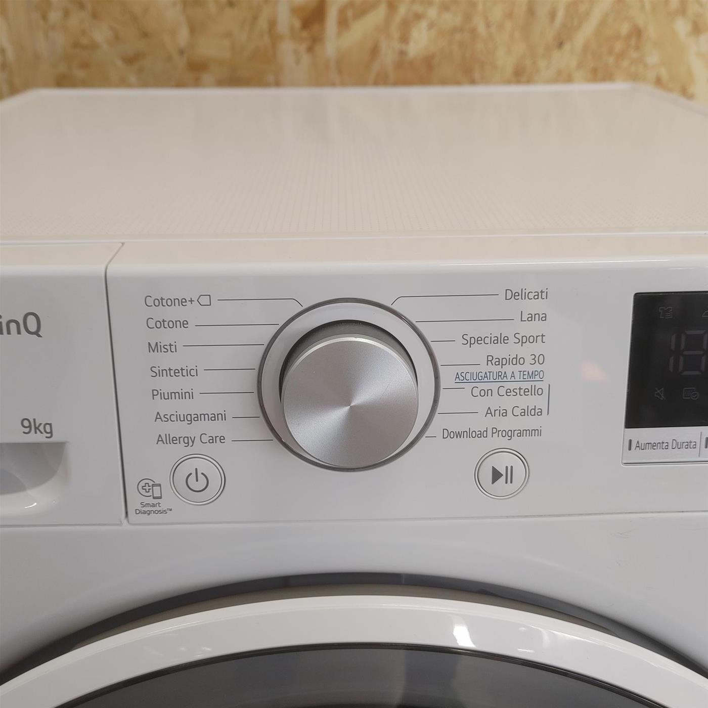 Asciugatrice LG RH90V5AV6N 9 Kg