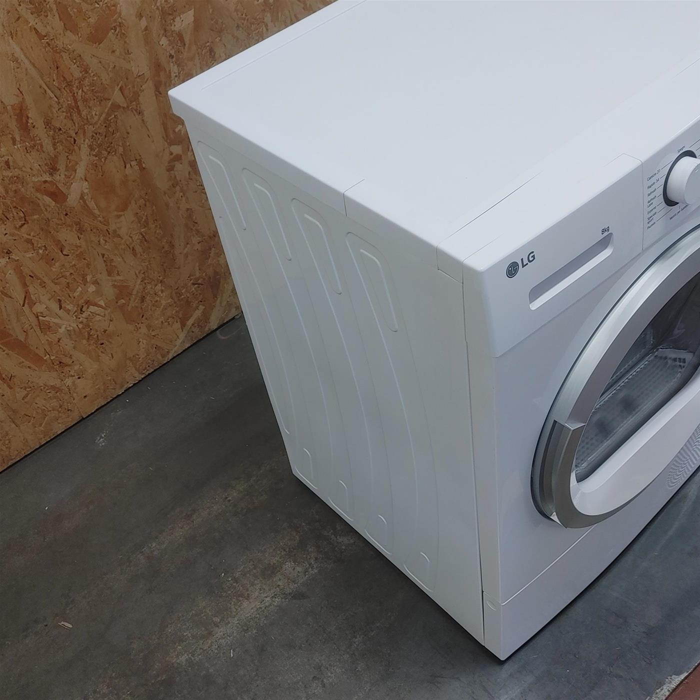 Asciugatrice LG RH80M3AV6R Pompa di Calore 8 Kg