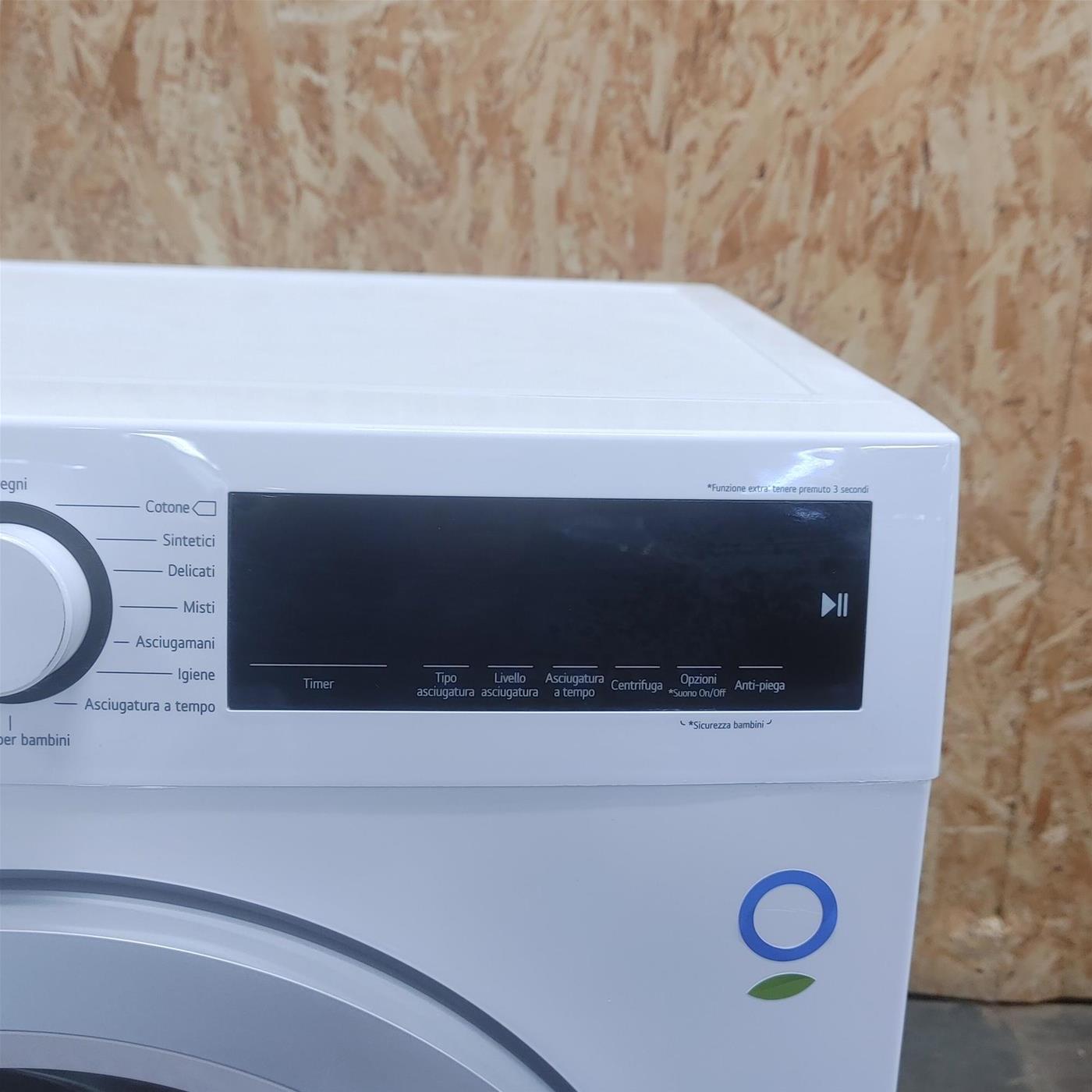 Asciugatrice LG RH80M3AV6R Pompa di Calore 8 Kg