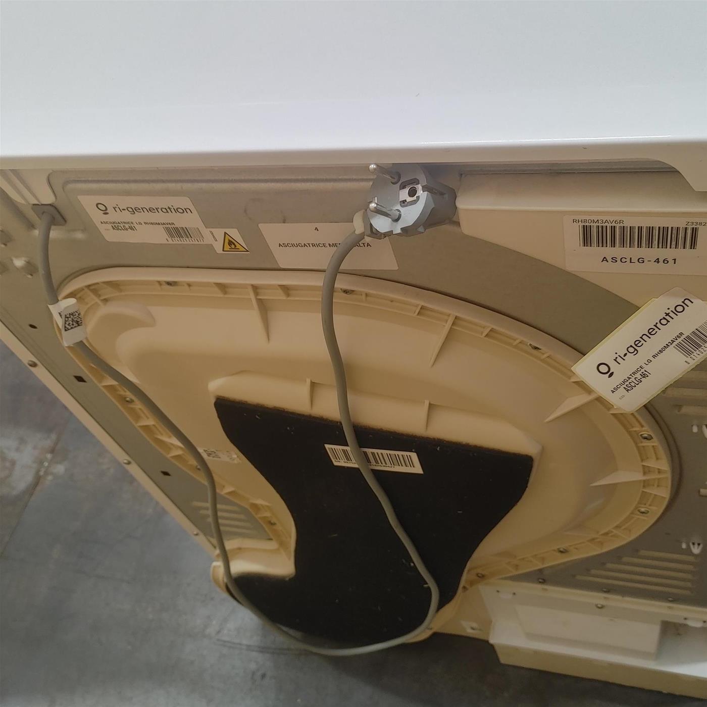 Asciugatrice LG RH80M3AV6R Pompa di Calore 8 Kg