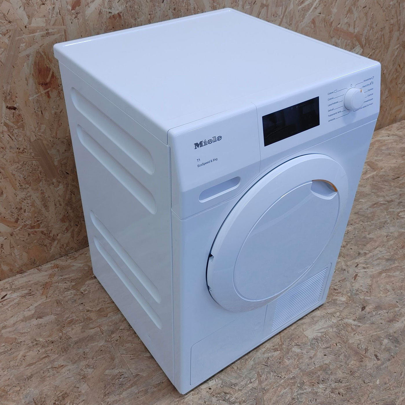 Miele TCC570WP EcoSpeed&8kg asciugatrice Libera installazione Caricamento frontale A+++ Bianco