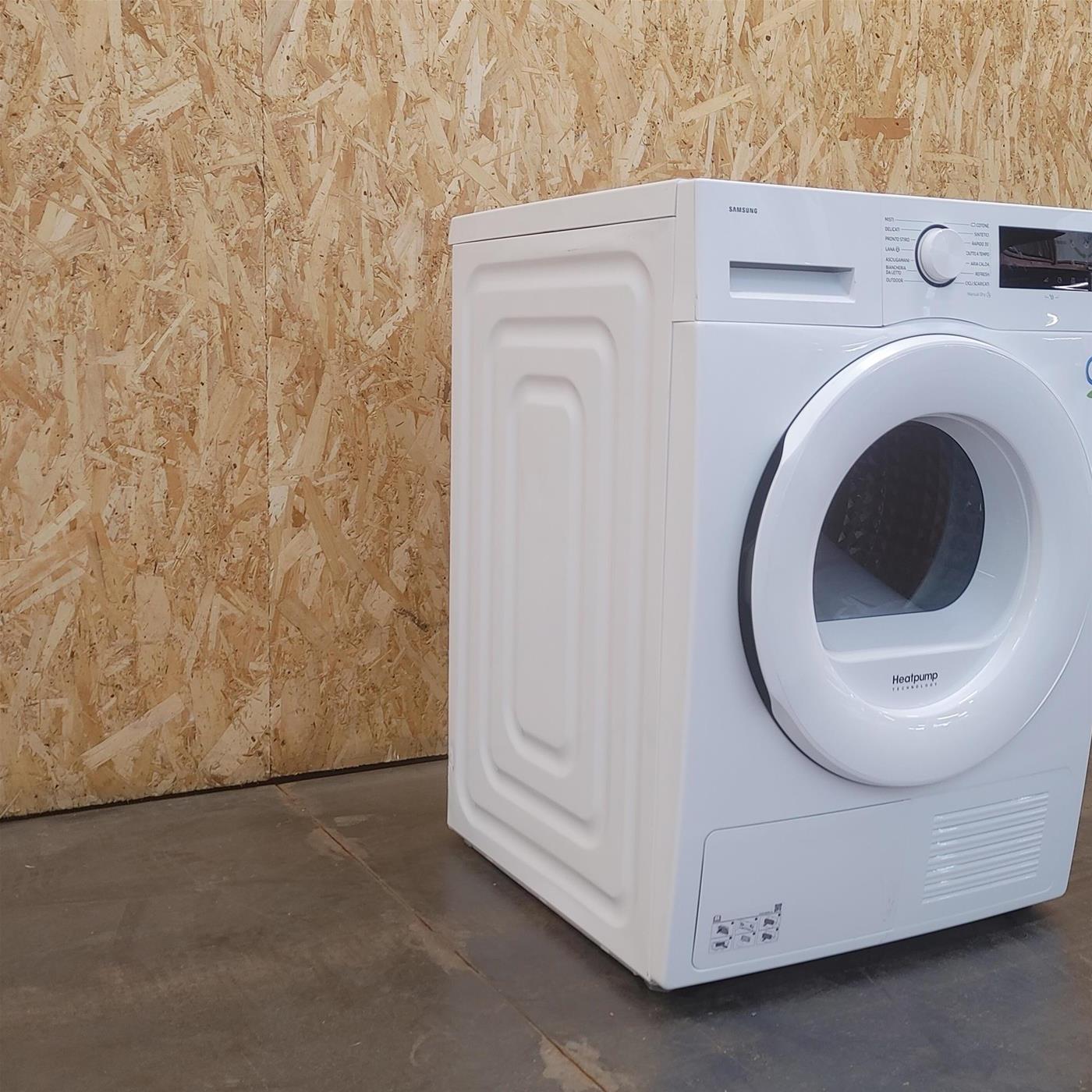 Asciugatrice Samsung DV90CGC0A0TE Libera installazione Carica frontale 9 kg A++ Bianco