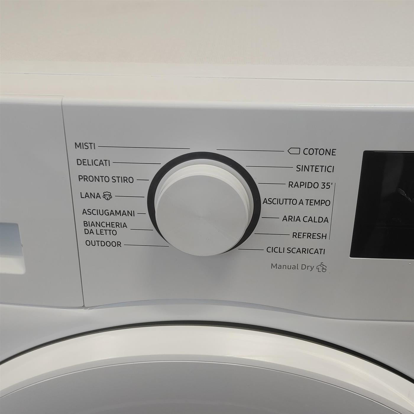 Asciugatrice Samsung DV90CGC0A0TE Libera installazione Carica frontale 9 kg A++ Bianco
