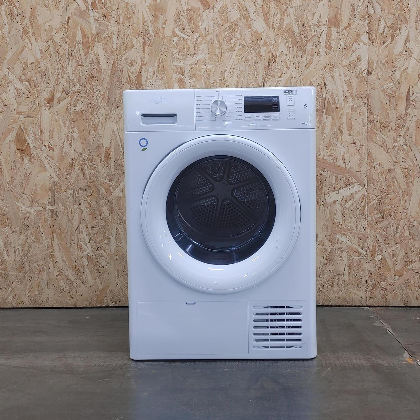 Whirlpool FFTN M11 82 SPT Asciugatrice Libera installazione Caricamento frontale 8 kg A++ Bianco