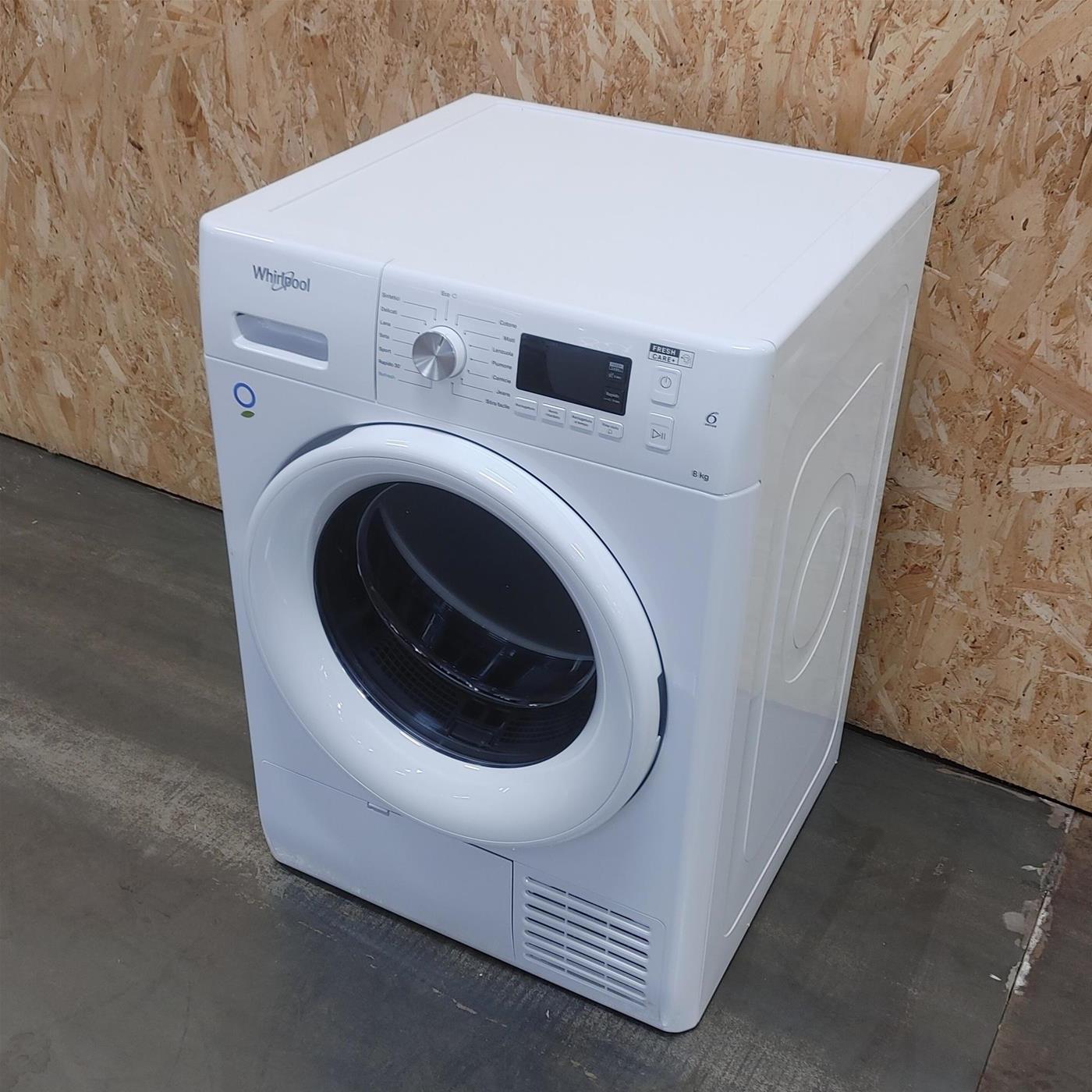Whirlpool FFTN M11 82 SPT Asciugatrice Libera installazione Caricamento frontale 8 kg A++ Bianco