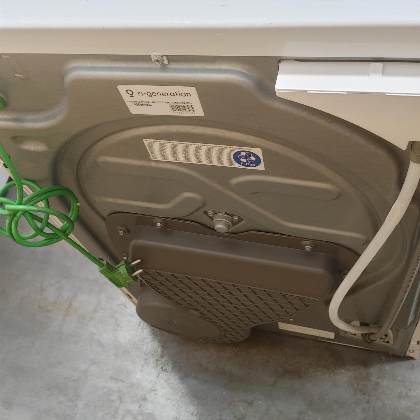 Whirlpool FTM1182FR Asciugatrice Libera Installazione Carica Frontale 8 kg A++ Bianco