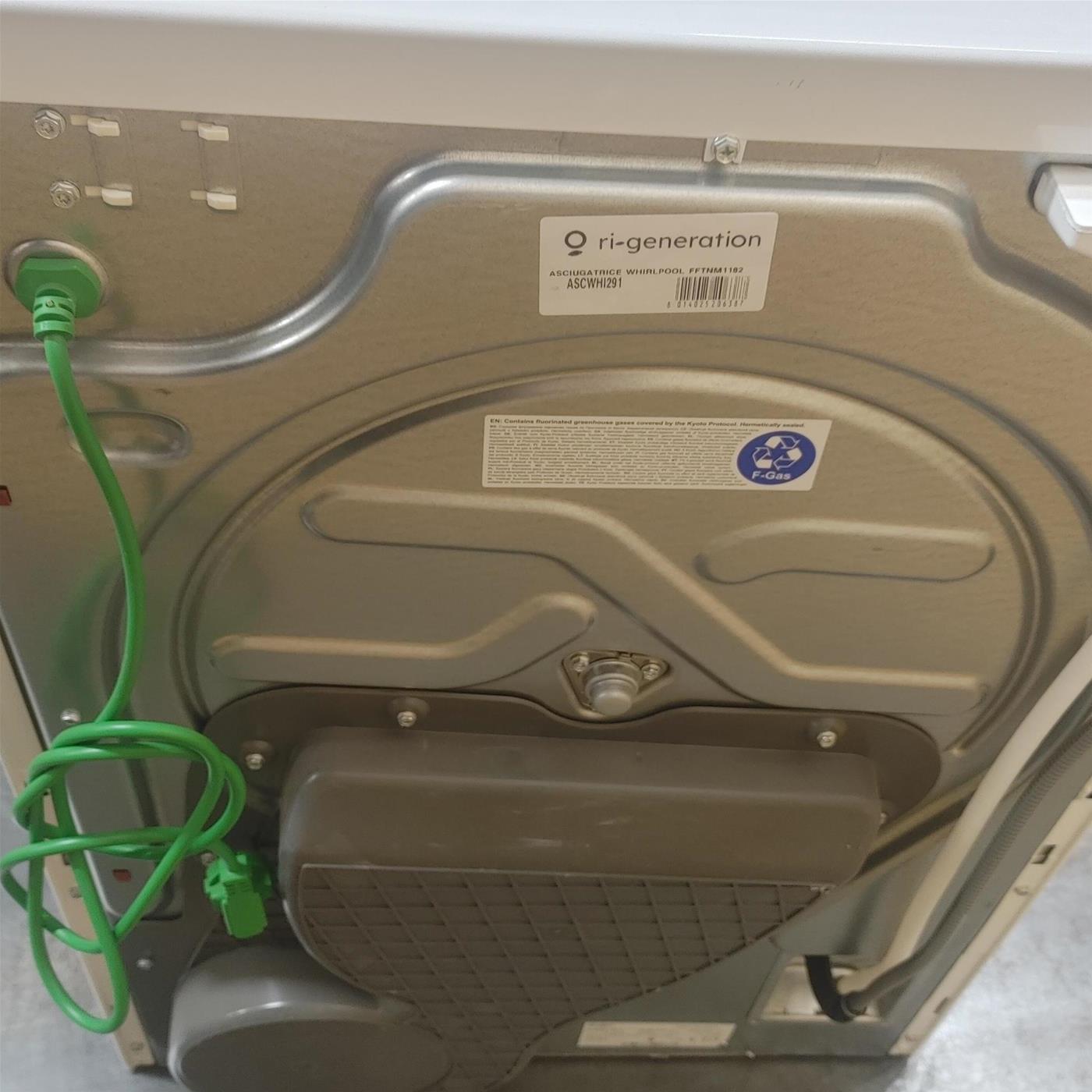 Asciugatrice Whirlpool FFTN M11 82 SPT Libera installazione Carica frontale 8 kg A++ Bianco