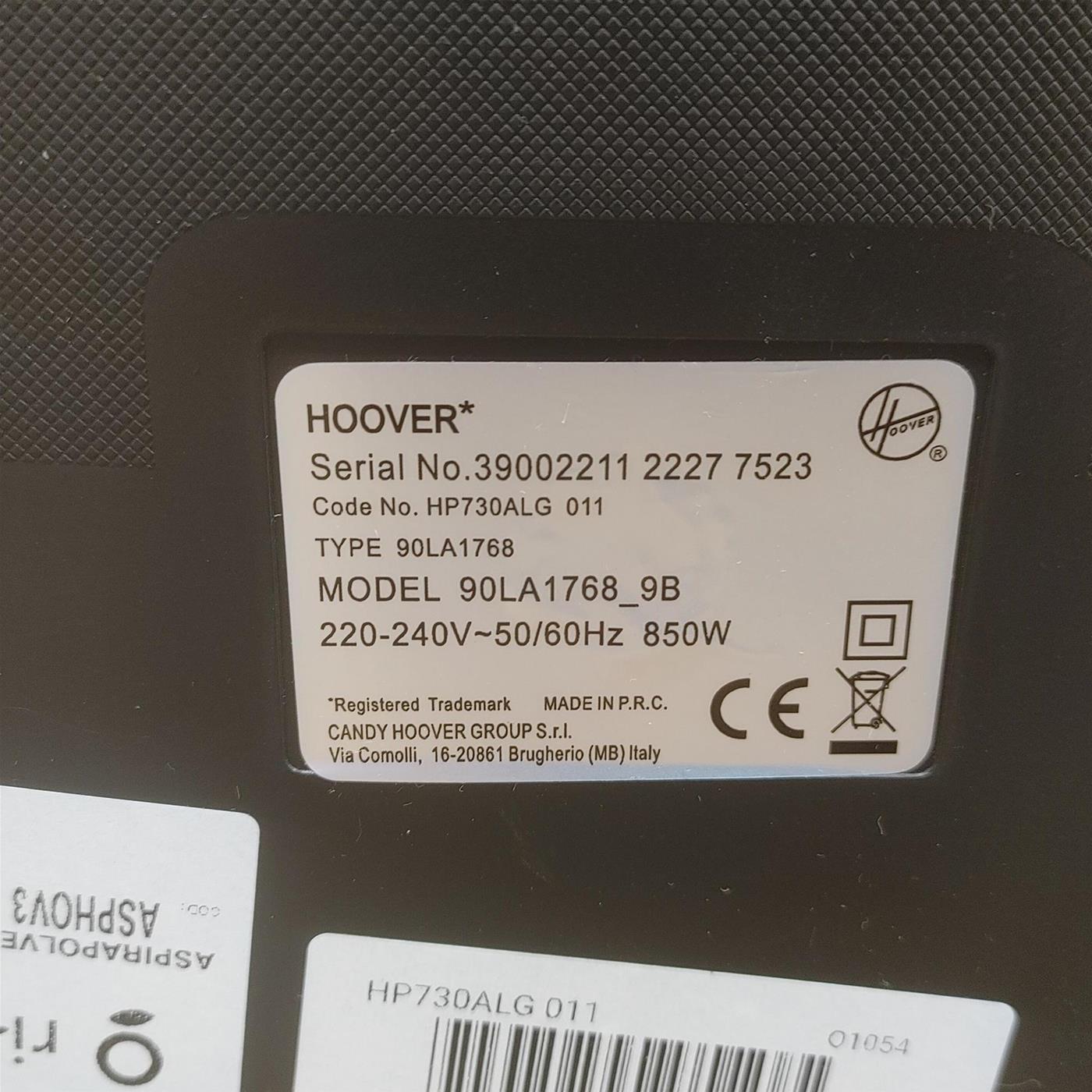 Aspiratore a cilindro Hoover H-POWER 700 HP730ALG 011 Secco e bagnato Senza sacchetto