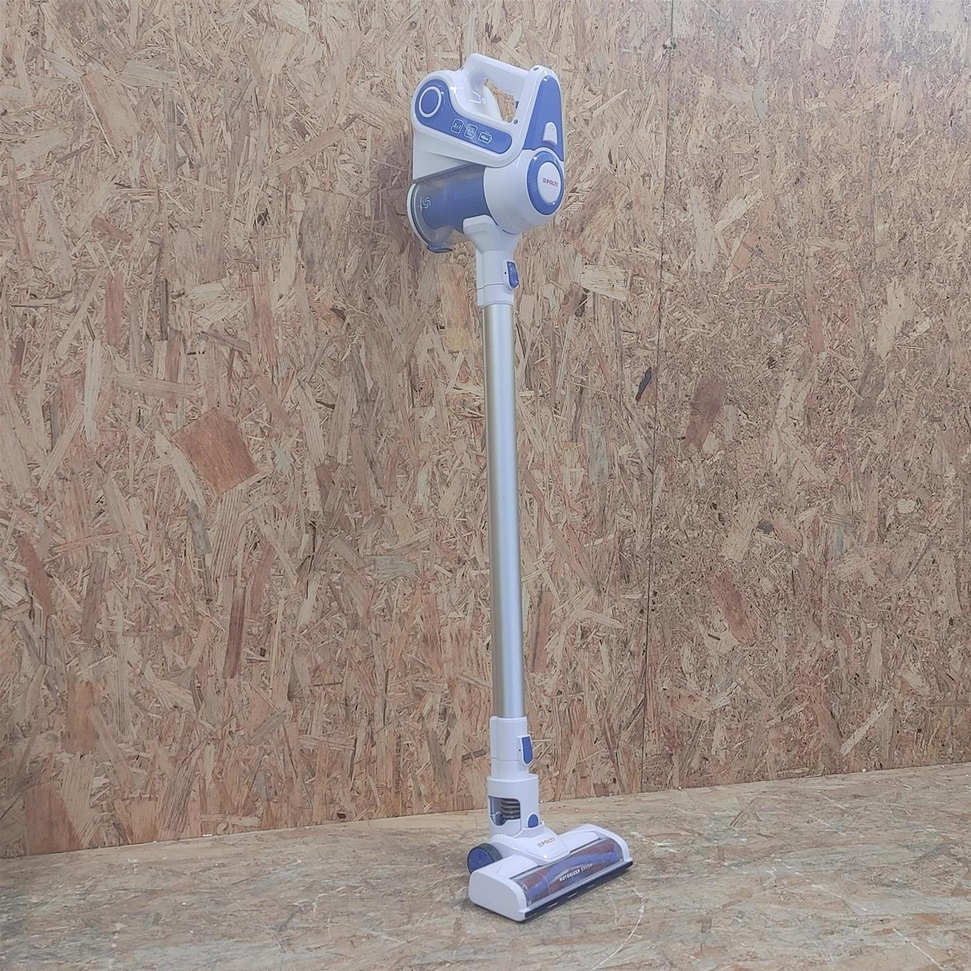 Polti Forzaspira Slim SR90B Aspirapolvere a batteria Tessuto asciutto Senza sacco 0,5 L Bianco