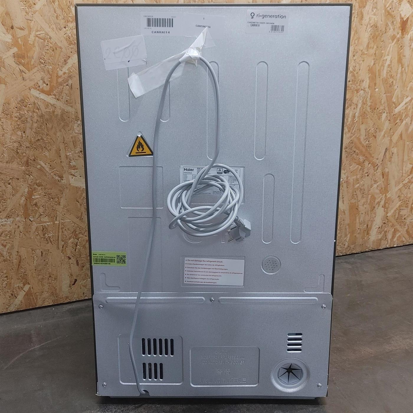 Cantinetta Haier Wine Bank 50 Serie 5 HWS49GA Libera installazione 49 bottiglie