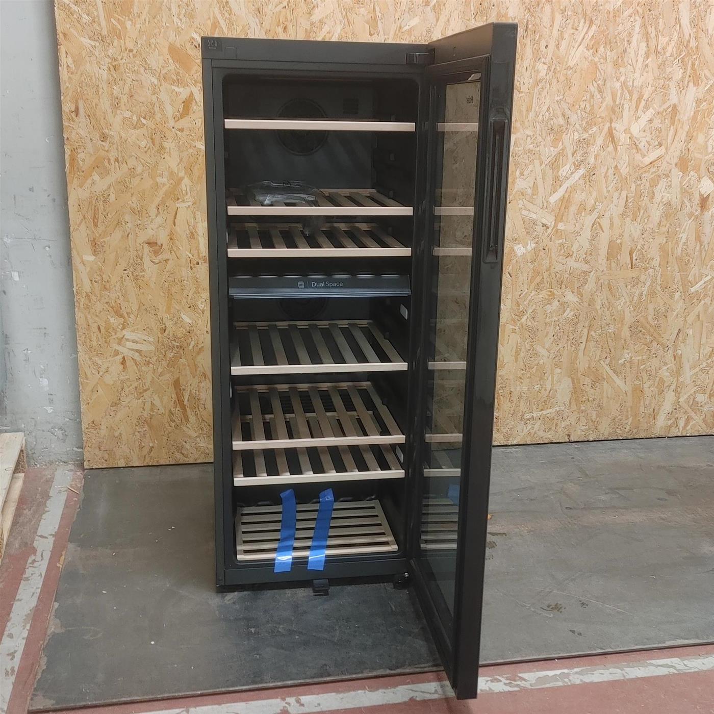 Haier Wine Bank 50 Serie 7 HWS77GDAU1 Cantinetta vino con compressore Libera installazione Nero 77 bottiglia/bottiglie