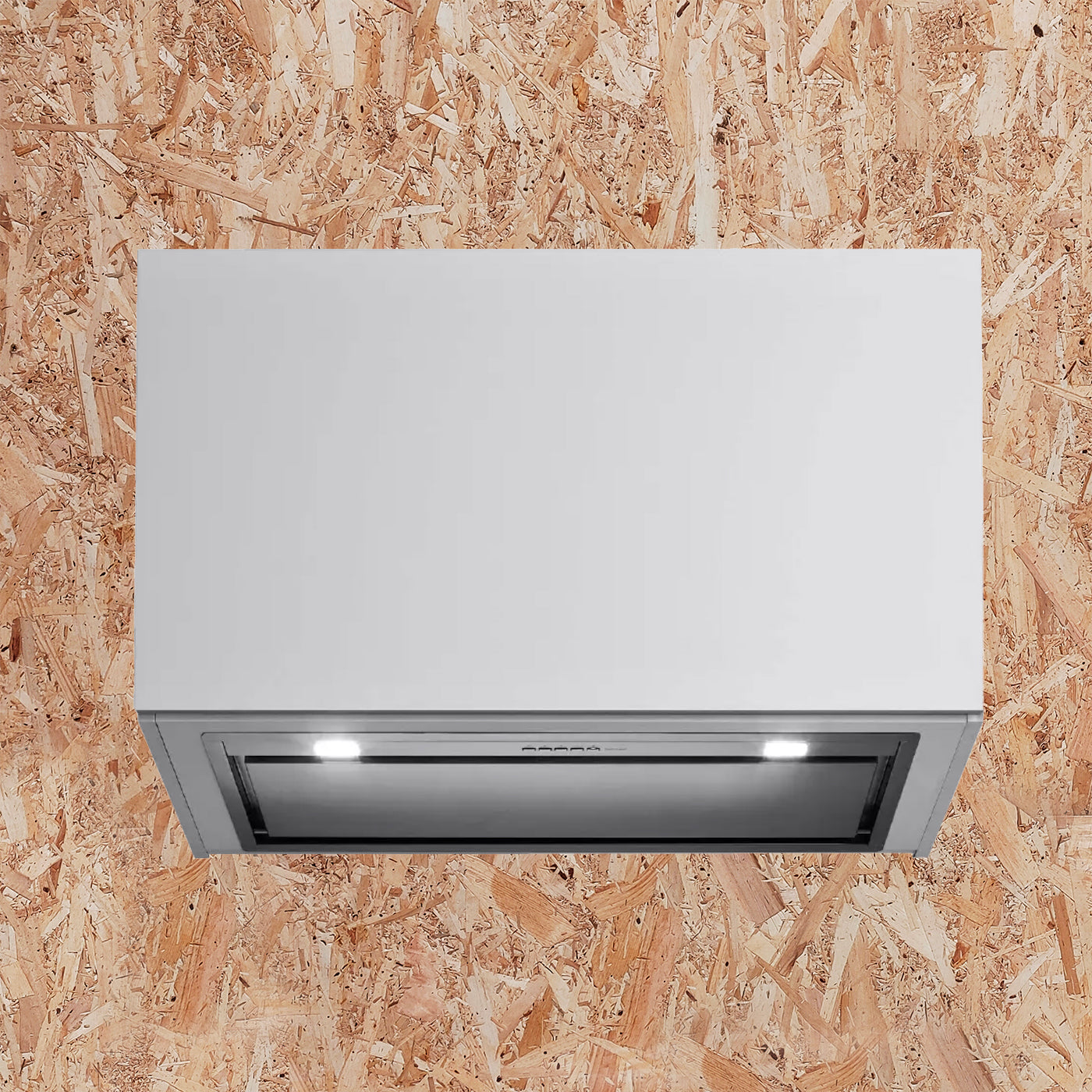 Falmec Gruppo Incasso Parete Acciaio Inox, Bianco 600 m³/h C